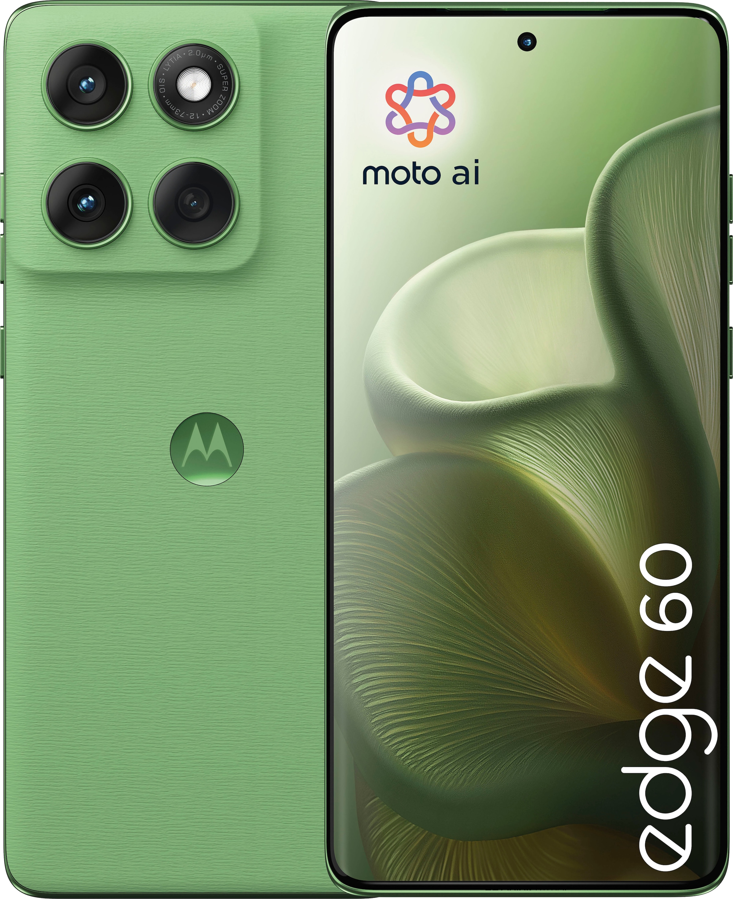 Motorola Smartphone »Edge 60 512GB«, Pantone® Shamrock