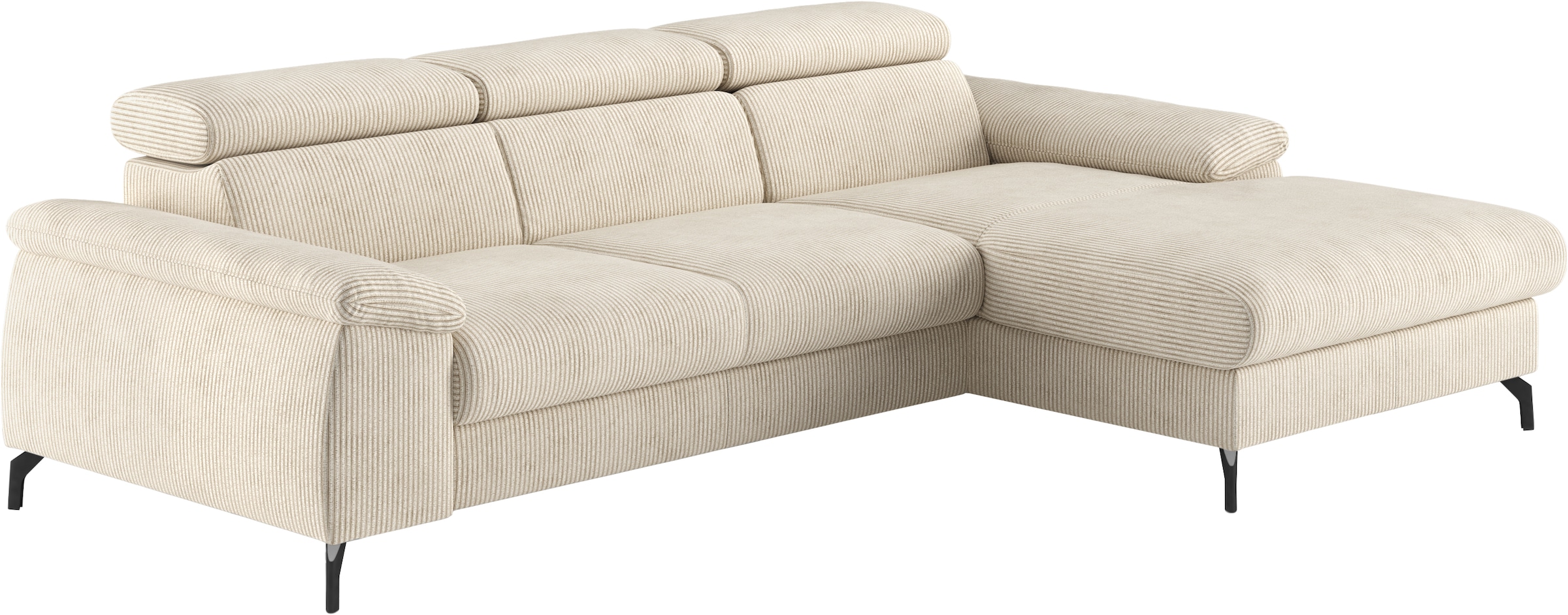 COTTA Ecksofa "Kitty L-Form", Modern, L-Form, Bodenfreiheit 12,5 cm günstig online kaufen