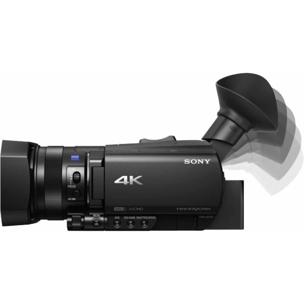 Sony Camcorder »FDR-AX700«, NFC, 12 fachx opt. Zoom