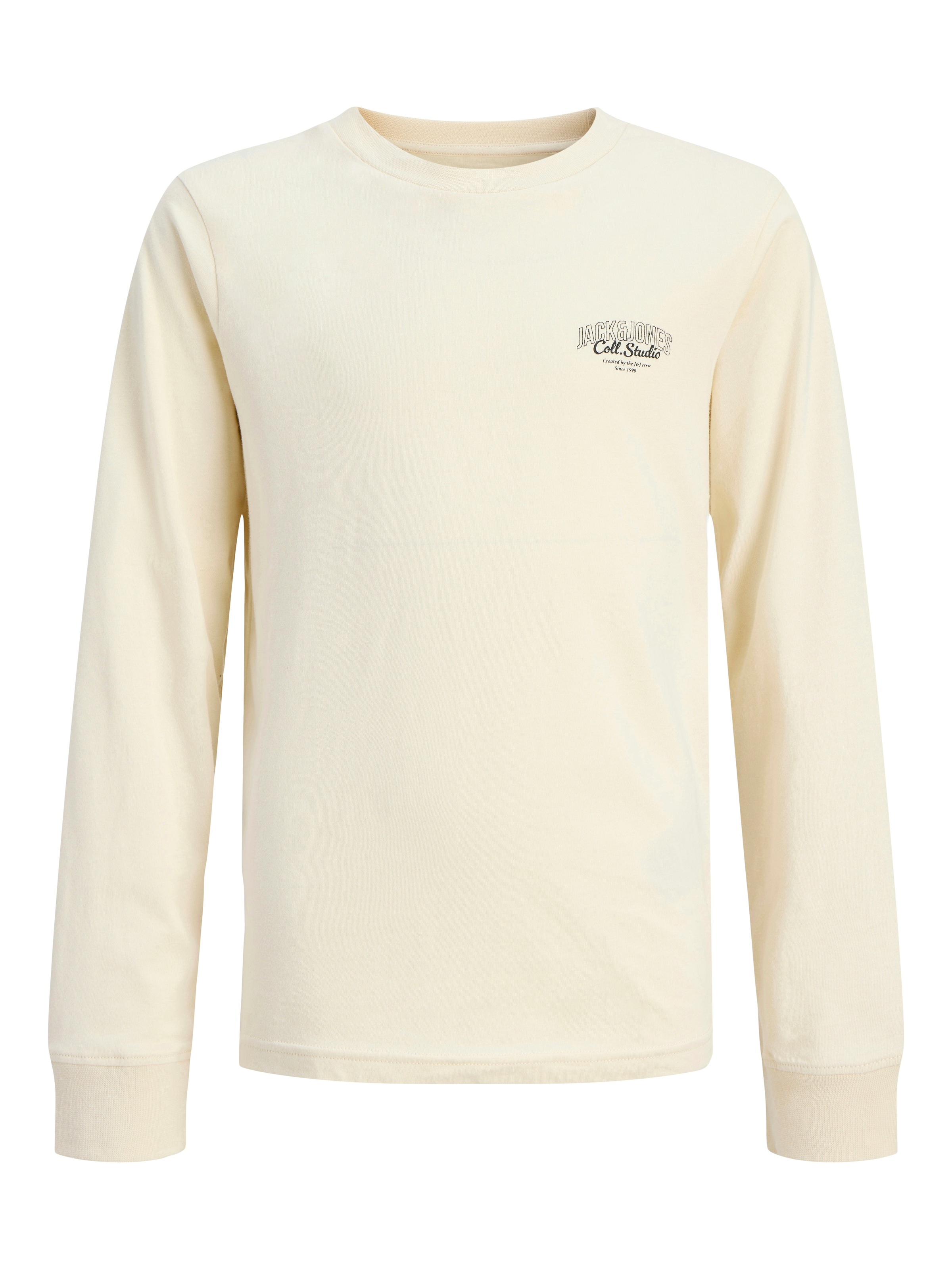Jack & Jones Junior Langarmshirt »JJMAKOTO TEE LS CREW NECK 2PK JNR«, (Packung, 2 tlg.)