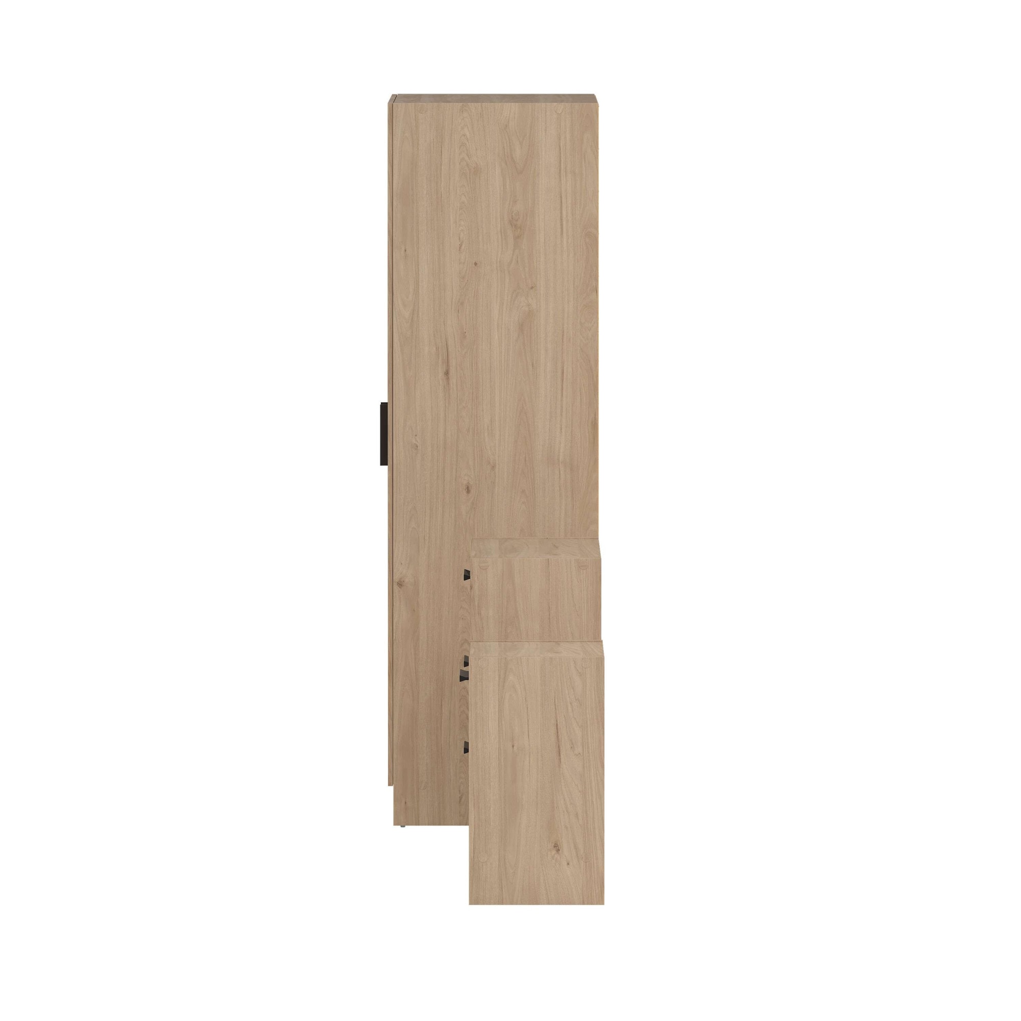 INOSIGN Schlafzimmer-Set »Escape für Schlafzimmer, Jugendzimmer«, (Set, 3 tlg.), bestehend aus Kleiderschrank, Kommode, Nachttisch
