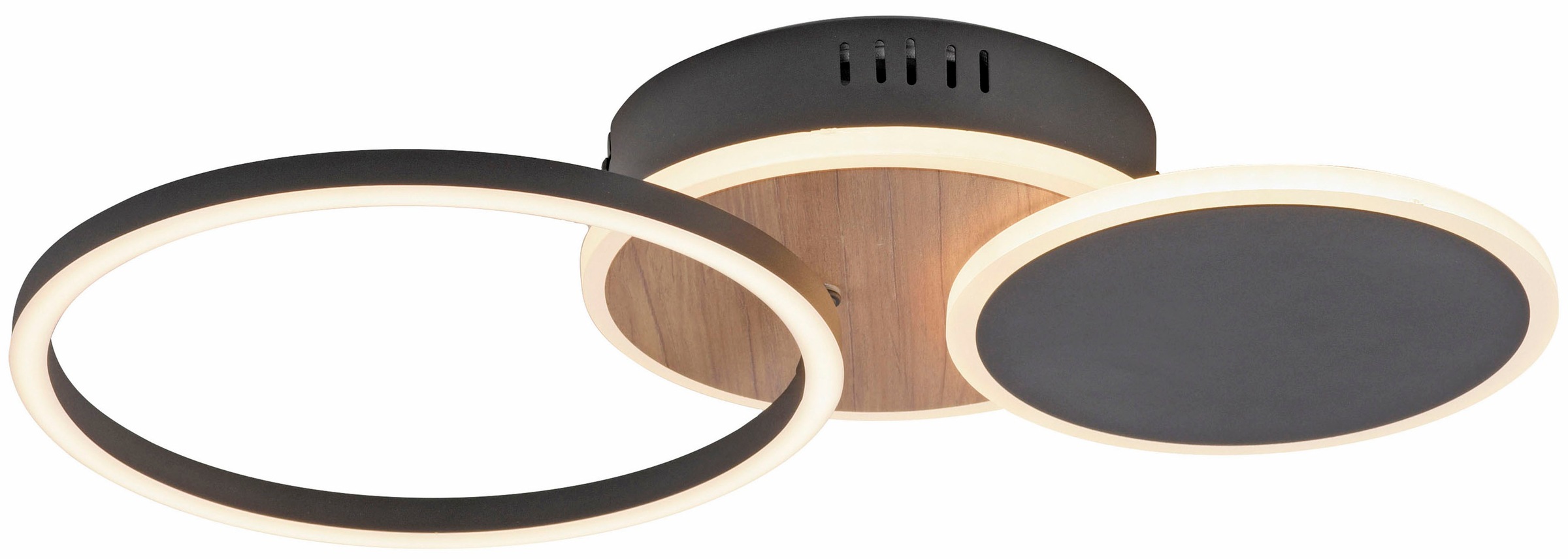 JUST LIGHT Deckenleuchte »SEVENT«, 1 flammig, Leuchtmittel LED-Board | LED fest integriert, LED