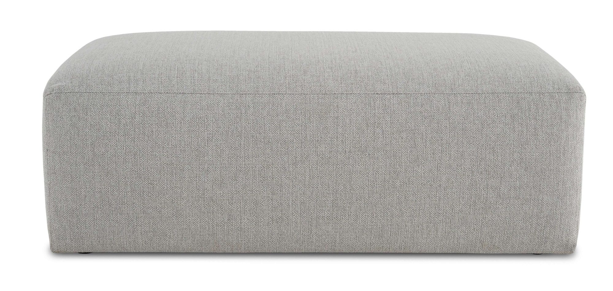 OTTO home Polsterhocker »Koa Pouf, Webstoff, Cord, Struktur, Chenille« Wellenunterfederung, weicher Lounge-Sitzkomfort