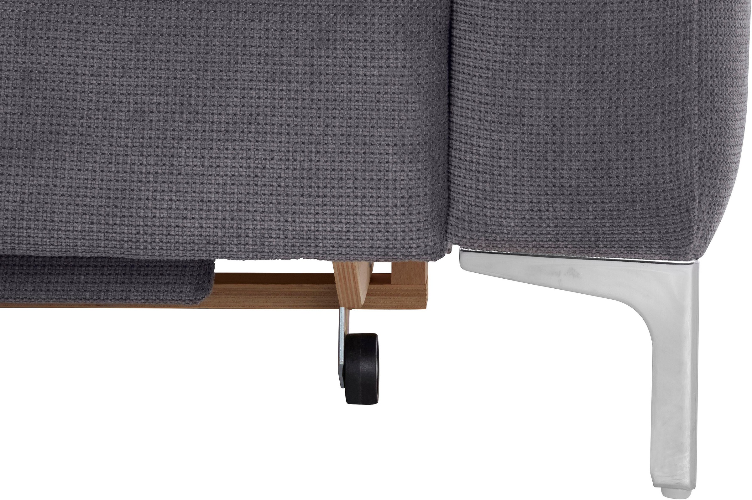 COTTA Ecksofa »Sammy L-Form«, mit Kopfteilverstellung, wahlweise mit Bettfunktion & Bettkasten