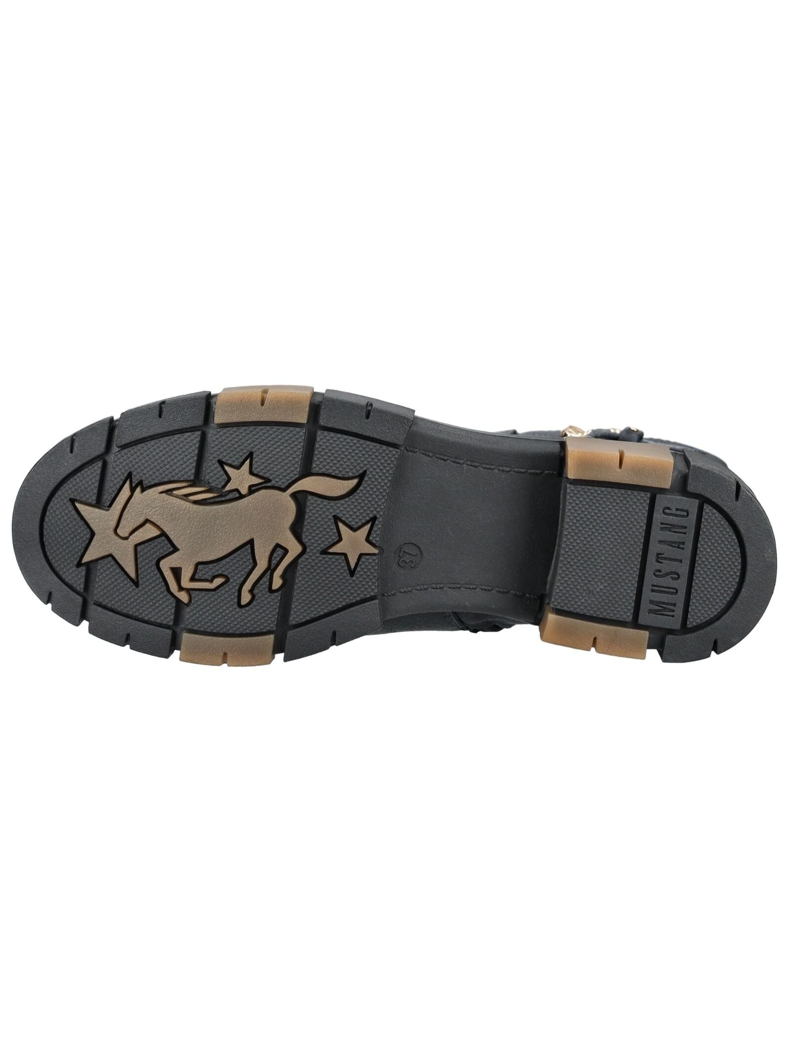Mustang Shoes Schnürstiefelette »Mustang Shoes Stiefelette Lederimitat«