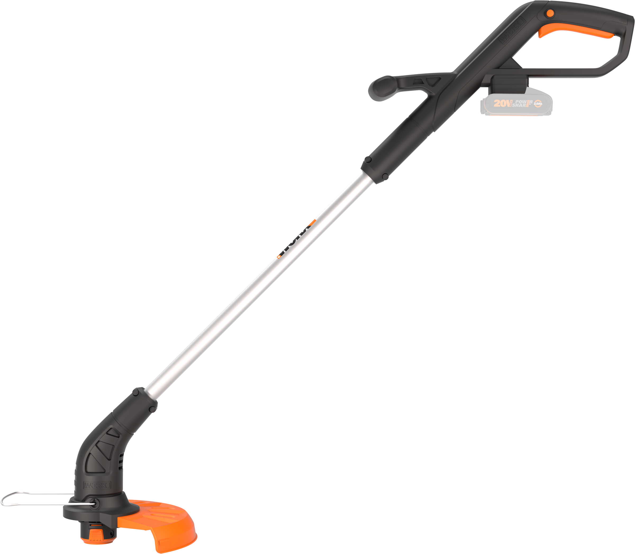 Worx Akku-Rasentrimmer »WG157E.9«, 2-in-1 Gerät, automatische Fadenverlängerung, ohne Akku und Ladegerät