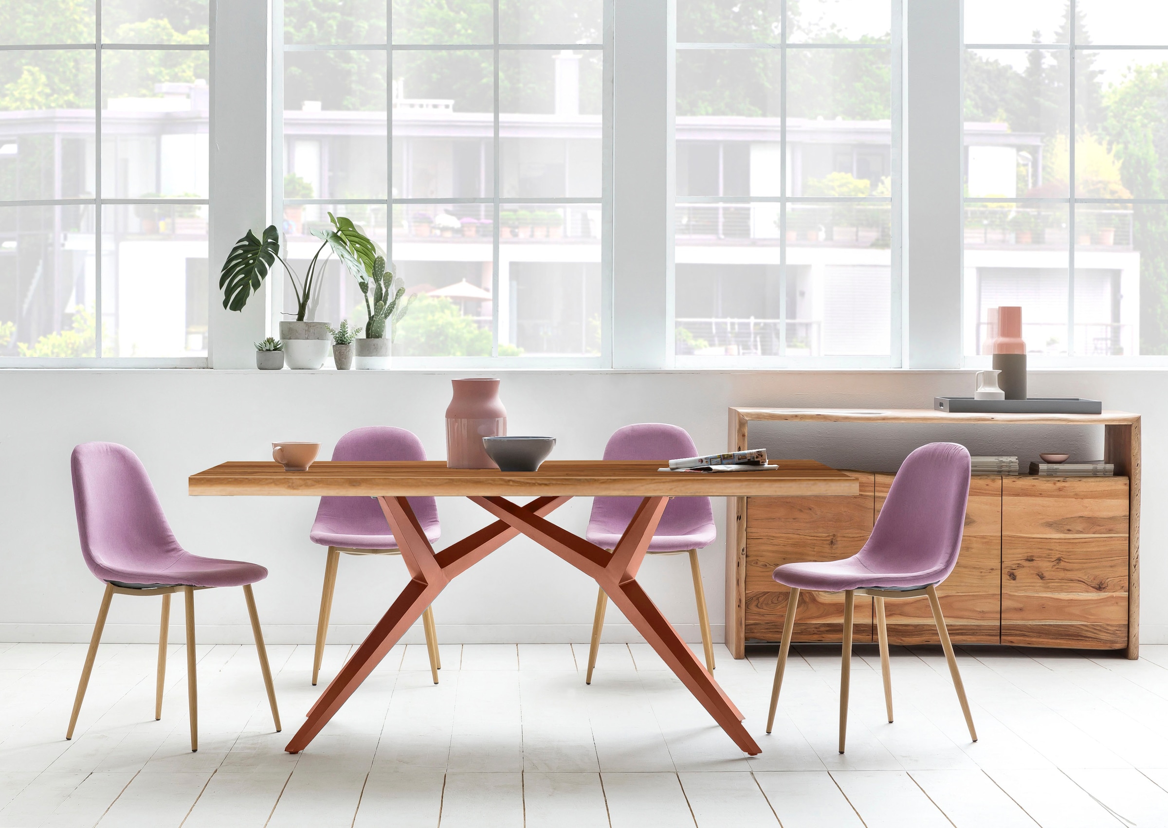 SIT Esstisch, mit rustikaler Oberfläche