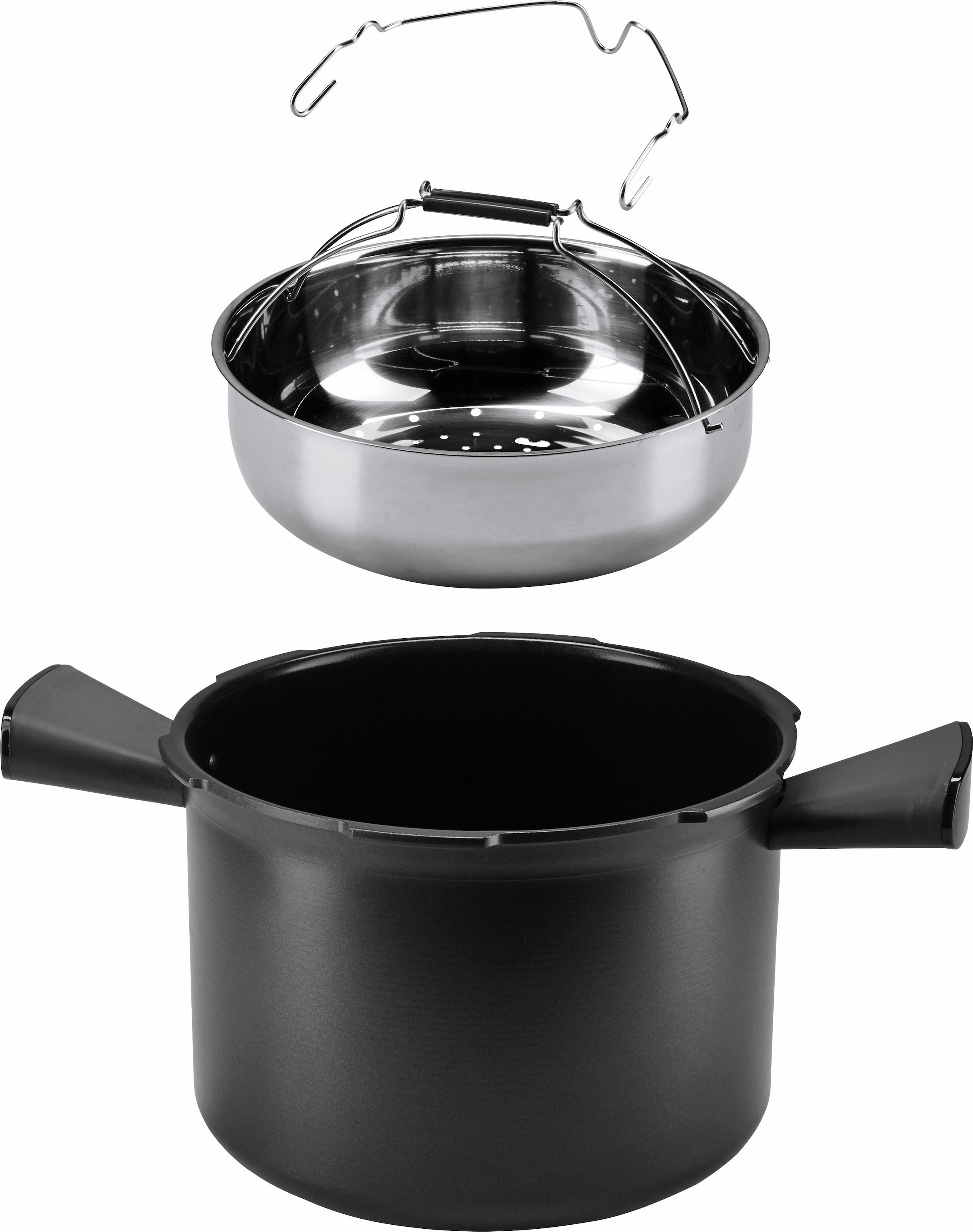 Krups Multikocher »CZ7101 Cook4Me +«, 6L Kapazität, digitale Rezepte, Schnellkochtopf, Dampfgaren, Anbraten