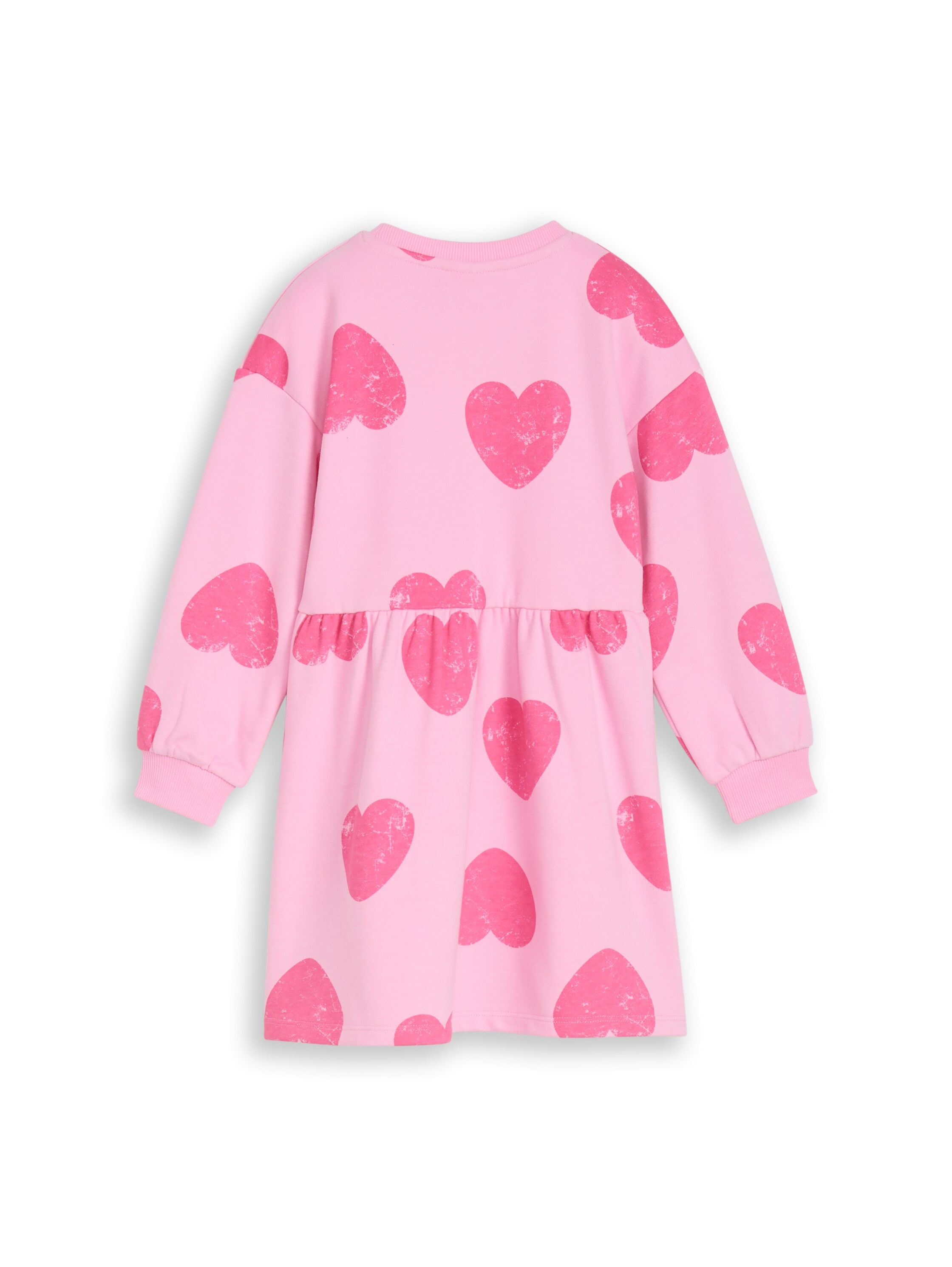 TOM TAILOR Sweatkleid mit All-Over Print