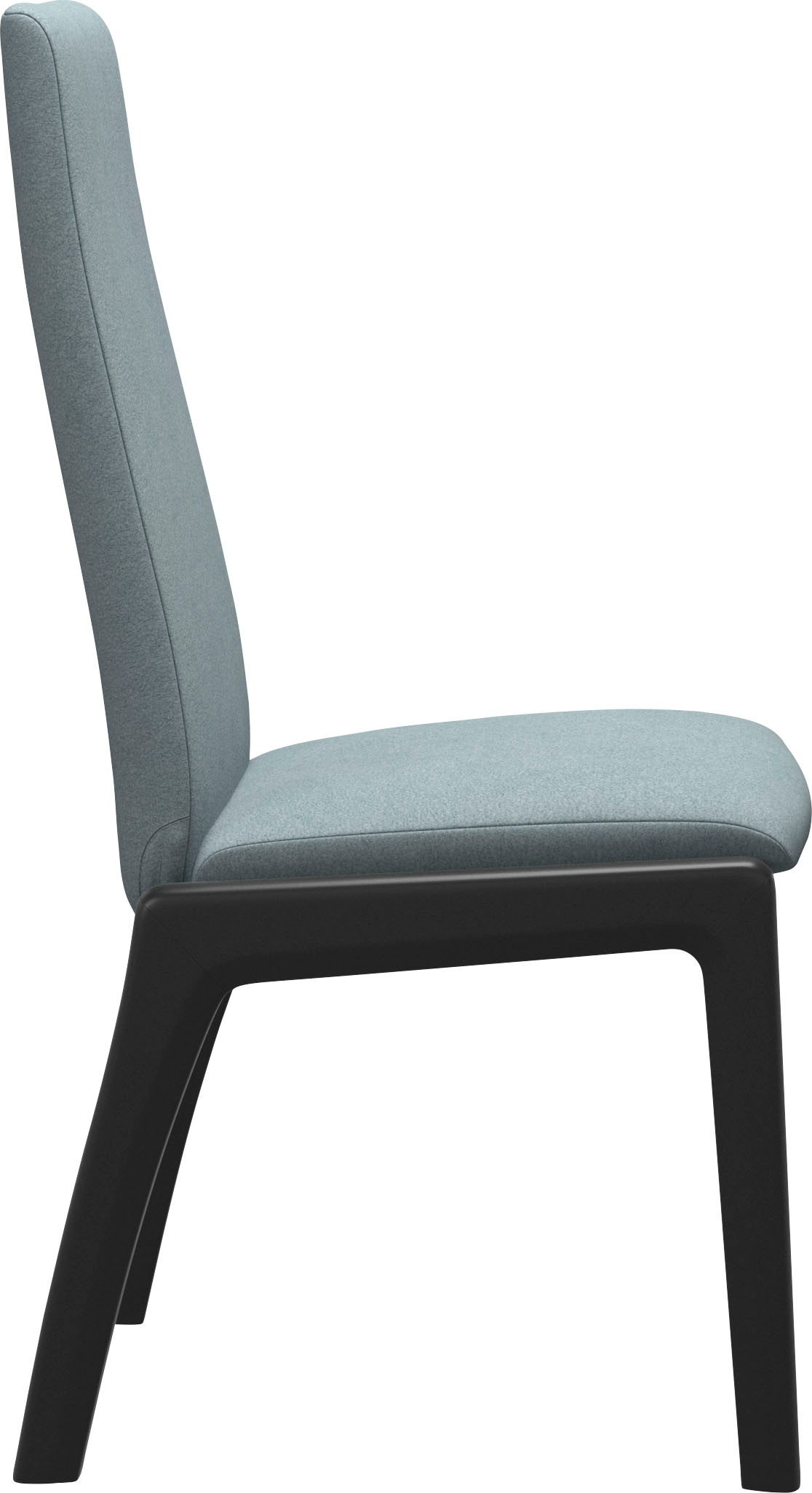 Stressless® Polsterstuhl »Laurel«, Microfaser DINAMICA, Low Back, Größe L, mit abgerundeten Beinen in Schwarz