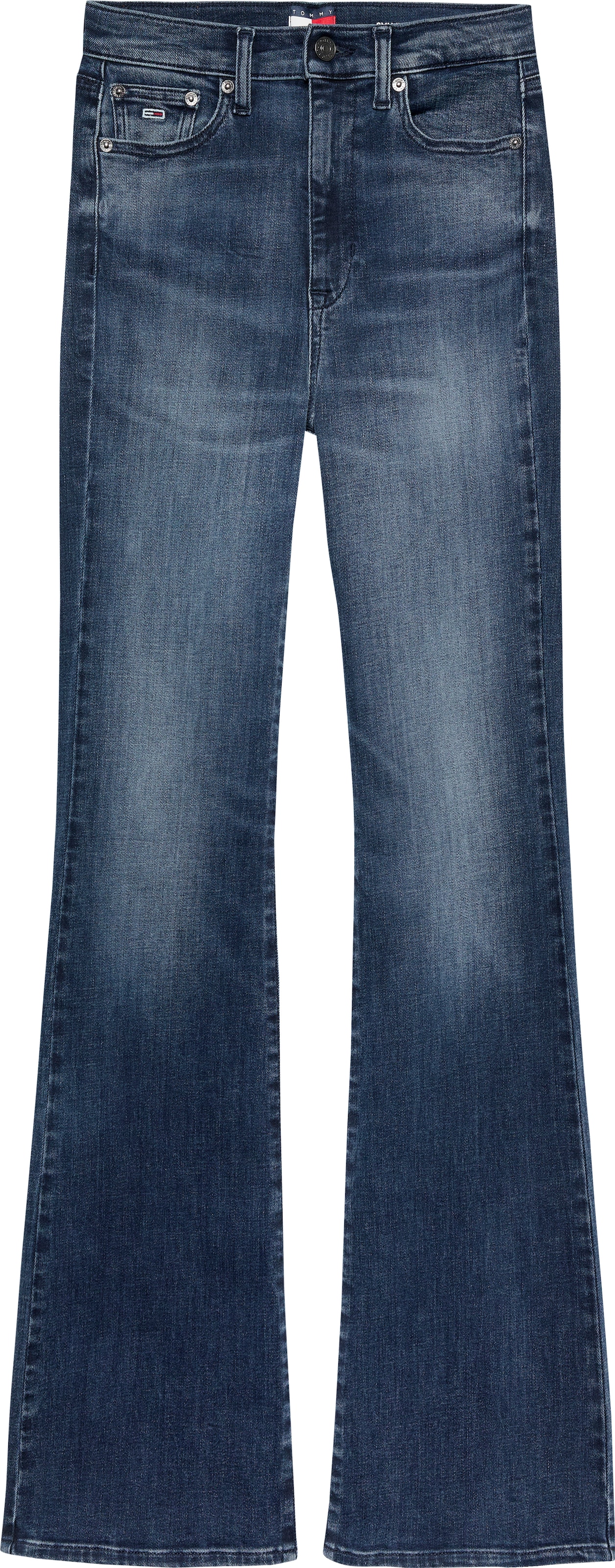 Tommy Jeans Slim-fit-Jeans »Sylvia High Rise Flare« mit Logo-Badge