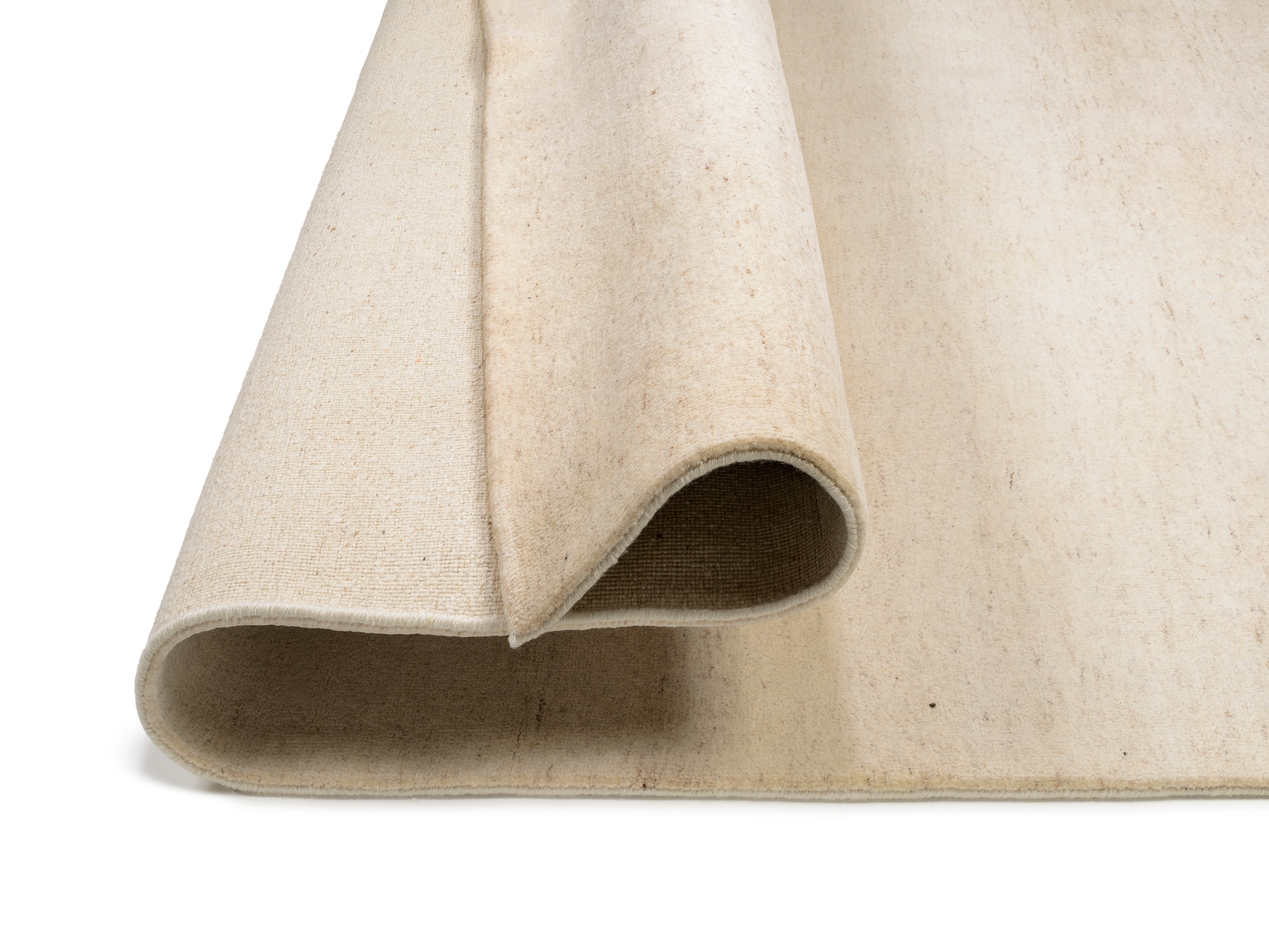 OCI DIE TEPPICHMARKE Wollteppich »ESEMPIO UNI MELANGE«, rechteckig, 18 mm Höhe, reine Wolle, handgeknüpft, hochwertig verarbeitet, natürlich warm