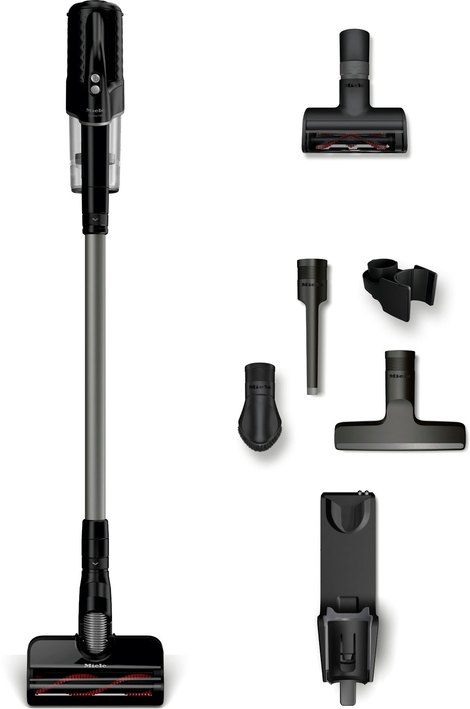 Miele Akku-Handstaubsauger »Duoflex HX1 Cat Dog,«, SpeedLock Wandhalterung ein Klick vom Komplett- zum Handgerät