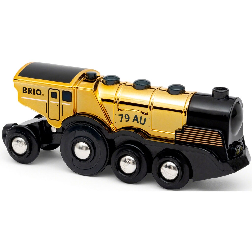 BRIO® Spielzeug-Zug »Goldene Batterielok«