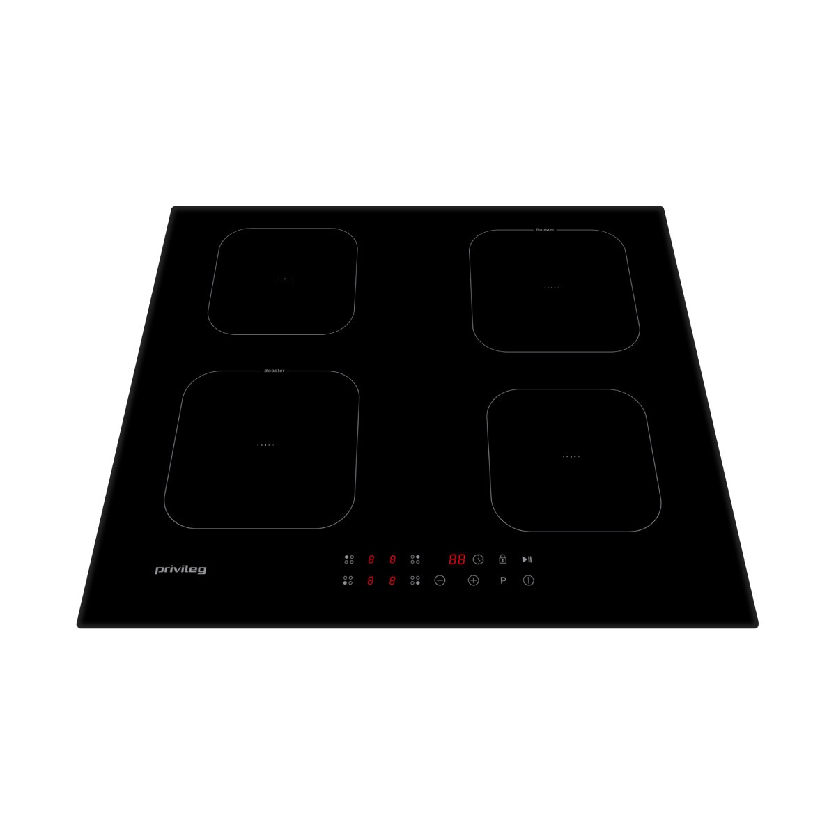 Privileg Backofen-Set »BAKO Turn&Go Steam 620« mit Teilauszug Hydrolyse Set, 2 Stk. tlg. Hydrolyse - schnelle und mühelose Reinigung mit der Kraft des Dampfes