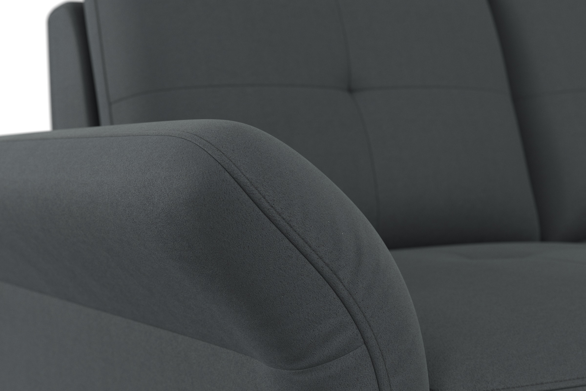 Places of Style Ecksofa »Calando L-Form«, wahlweise mit Bettfunktion, Bettkasten und Armteilfunktion