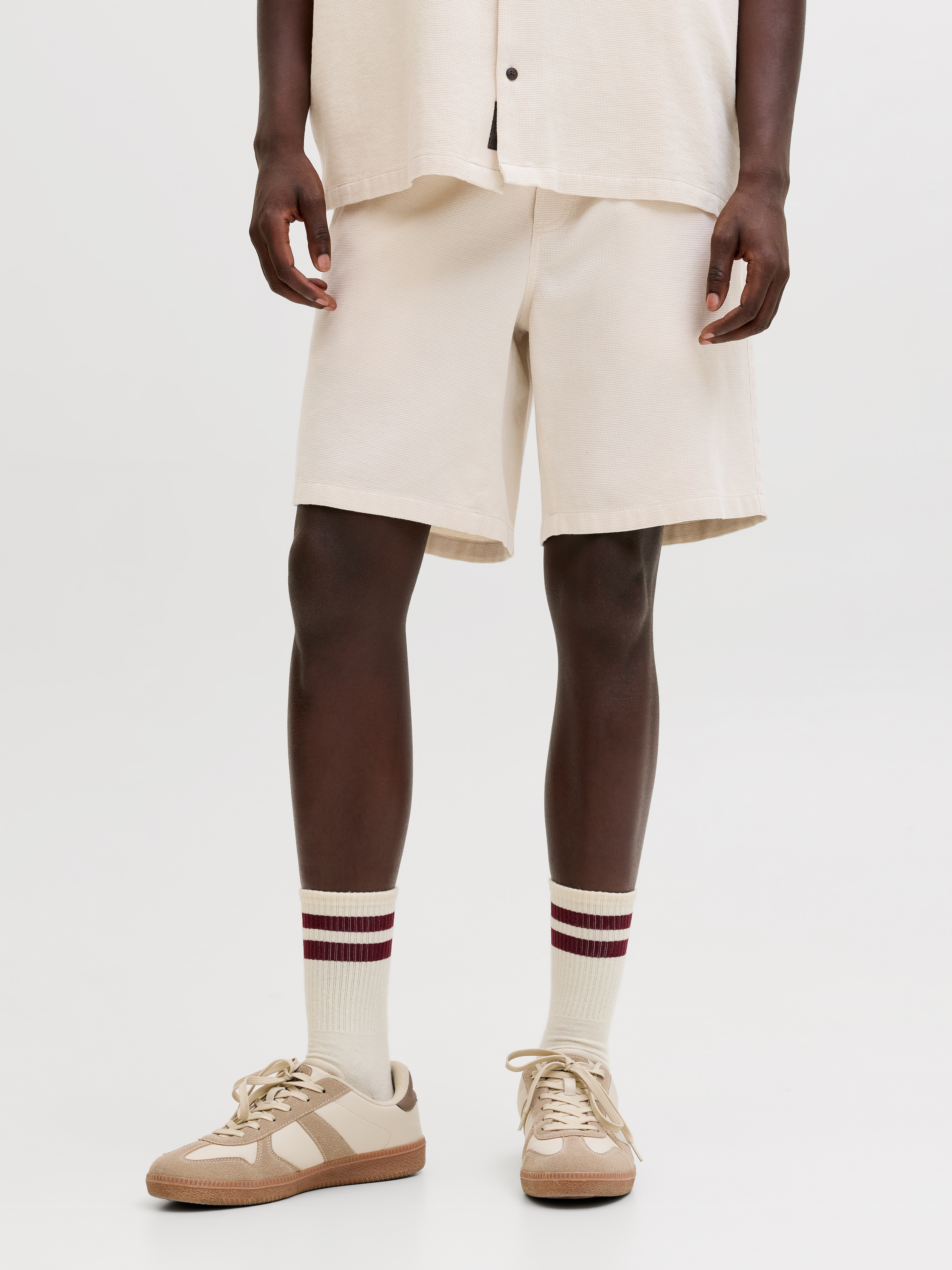 Jack & Jones Jogginghose »JPSTJAIDEN WAFFLE RESORT SHORT REG«  mit elastischem Bund