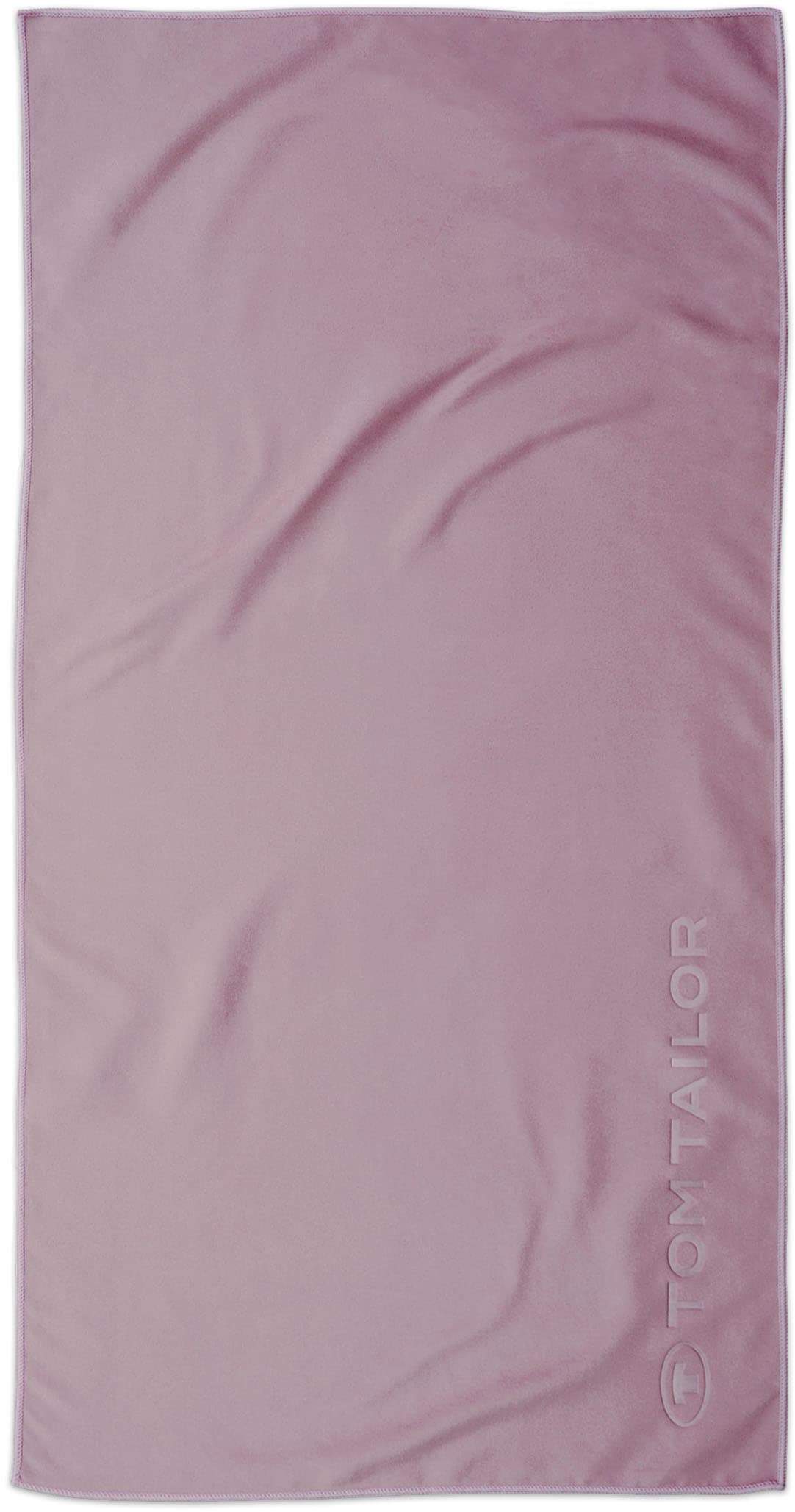 TOM TAILOR HOME Sporthandtuch »Fitnesstuch COLOR BATH«, (1 St.), Logo Prägu günstig online kaufen