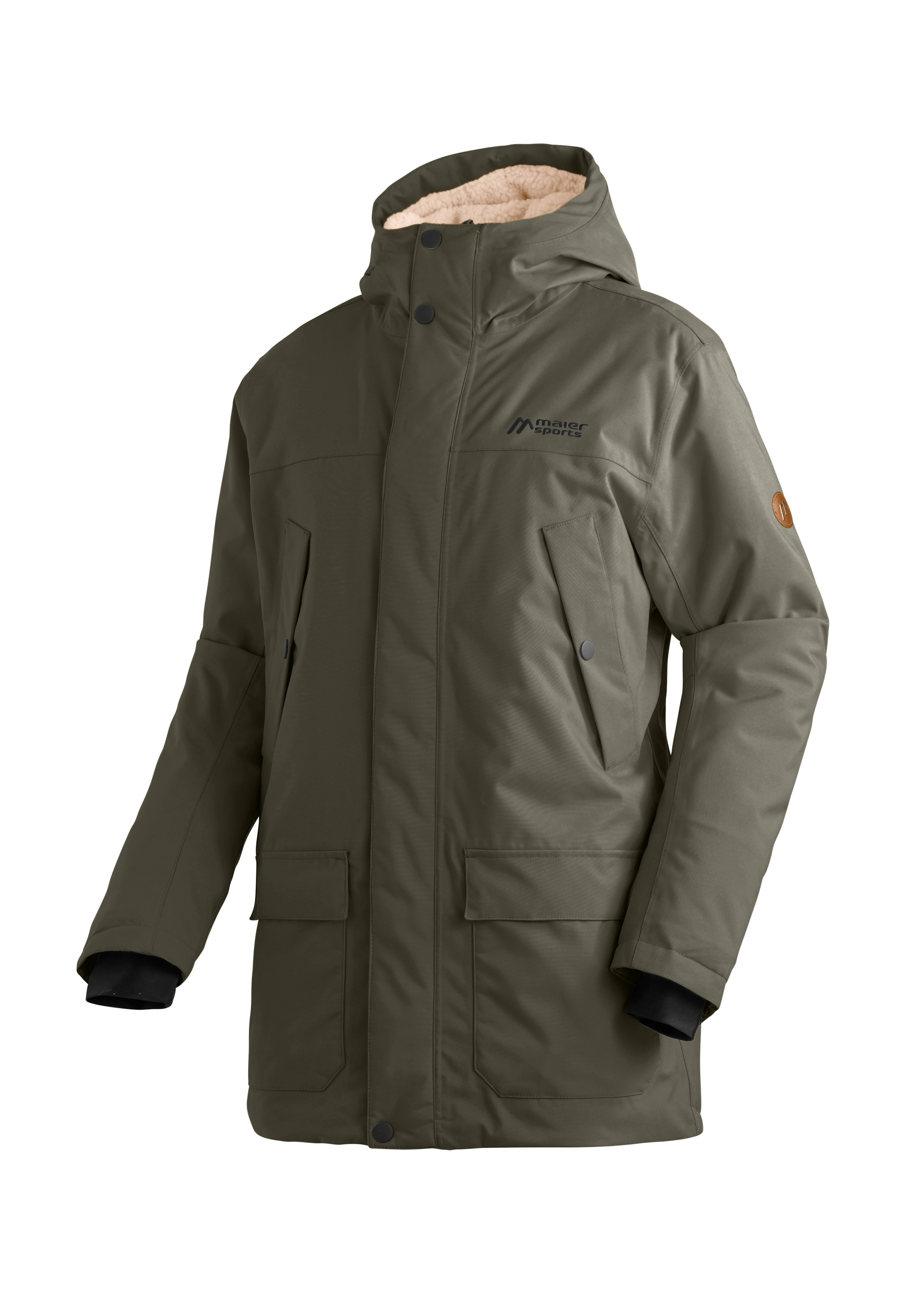 Maier Sports Funktionsjacke »SENNE« Herren Outdoor-Jacke, wind/wasserdicht, 6 geräumige Taschen