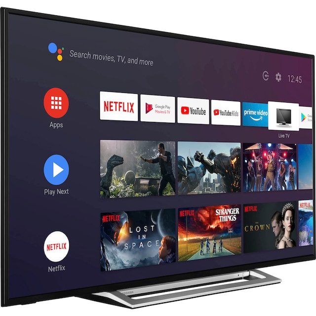 Toshiba LED-Fernseher »58UA3A63DG«, 146 cm/58 Zoll, 4K Ultra HD, Smart-TV,  HDR, Android TV auf Raten bestellen