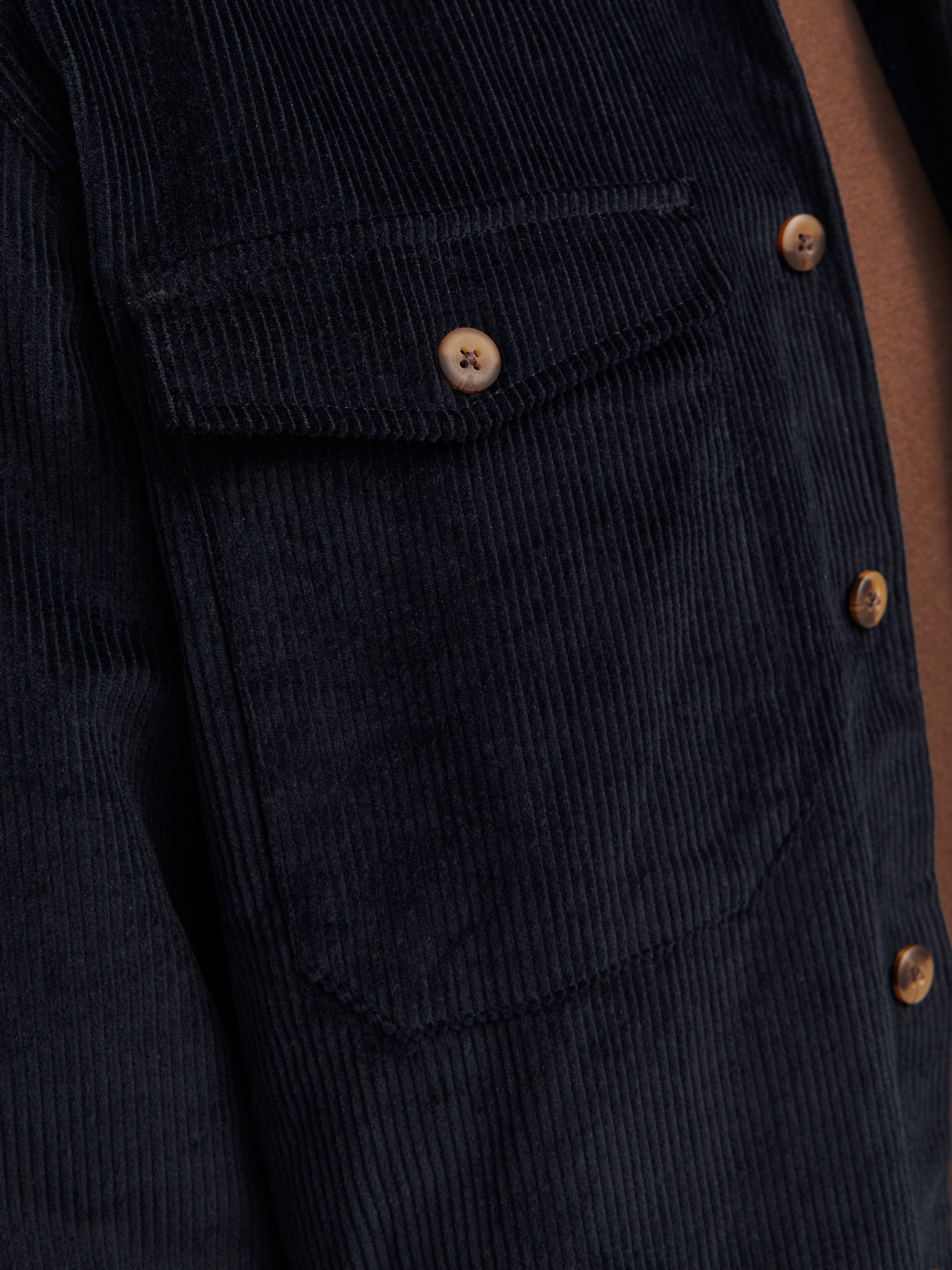 Jack & Jones Langarmhemd »JJEEDDIE CORDUROY OVERSHIRT LS SN«