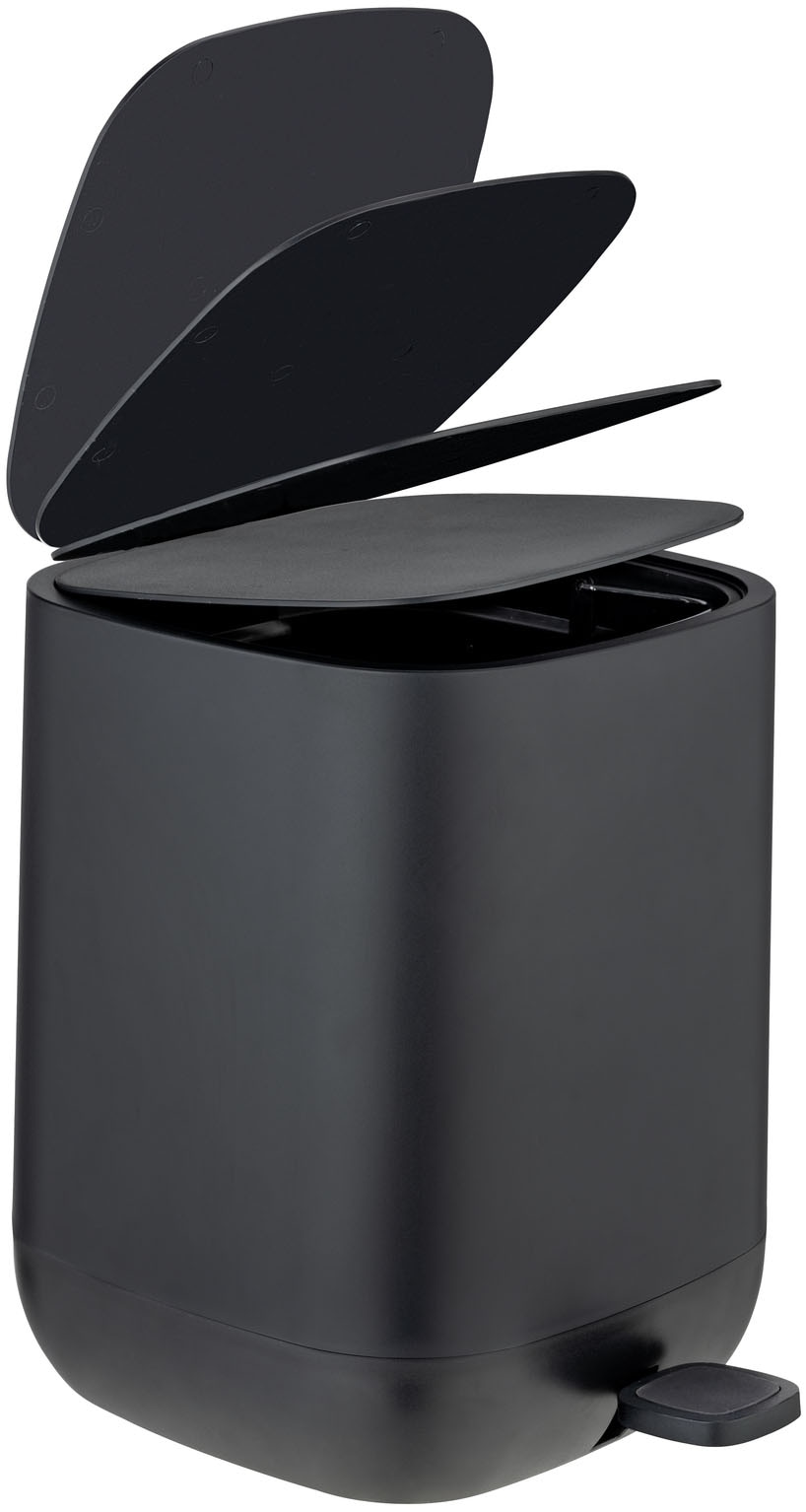 WENKO Badaccessoire-Set »Davos« Seifenspender, Zahnputzbecher, WC-Garnitur & Kosmetikeimer