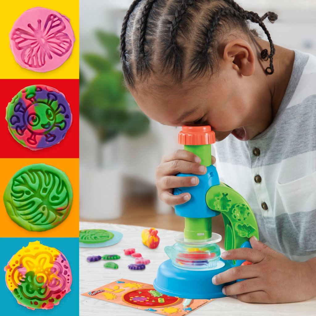 Hasbro Knetform-Set »Play-Doh, Mikroskop mit Licht«