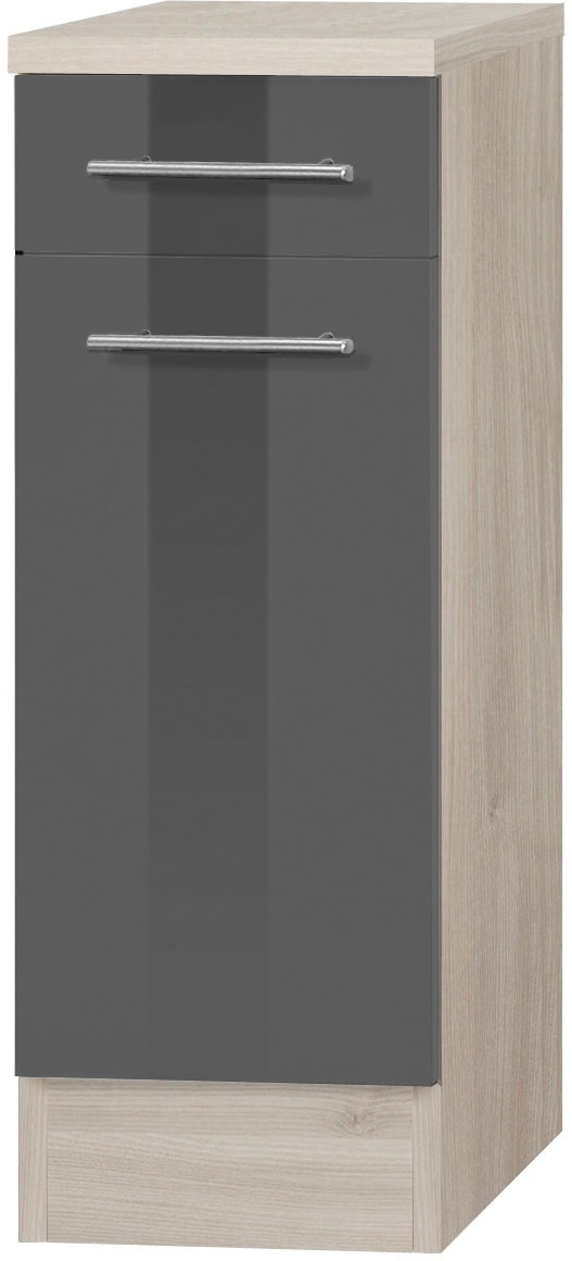 OPTIFIT Unterschrank »Bern«, 30 cm 1 höhenverstellbaren und kaufen auf mit breit, Tür Schubkasten, Raten Füßen mit