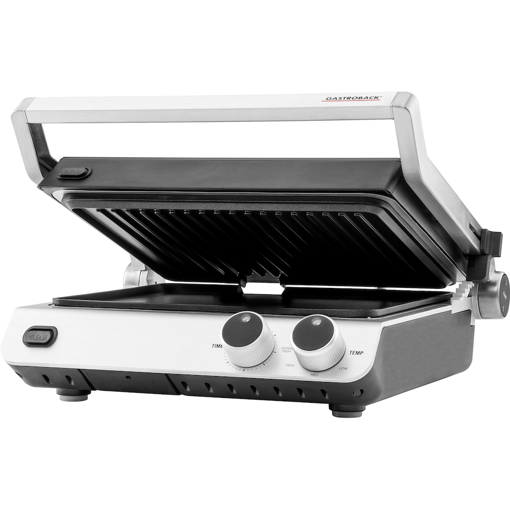 Gastroback Kontaktgrill »42537 Design BBQ Pro«, 2000 W