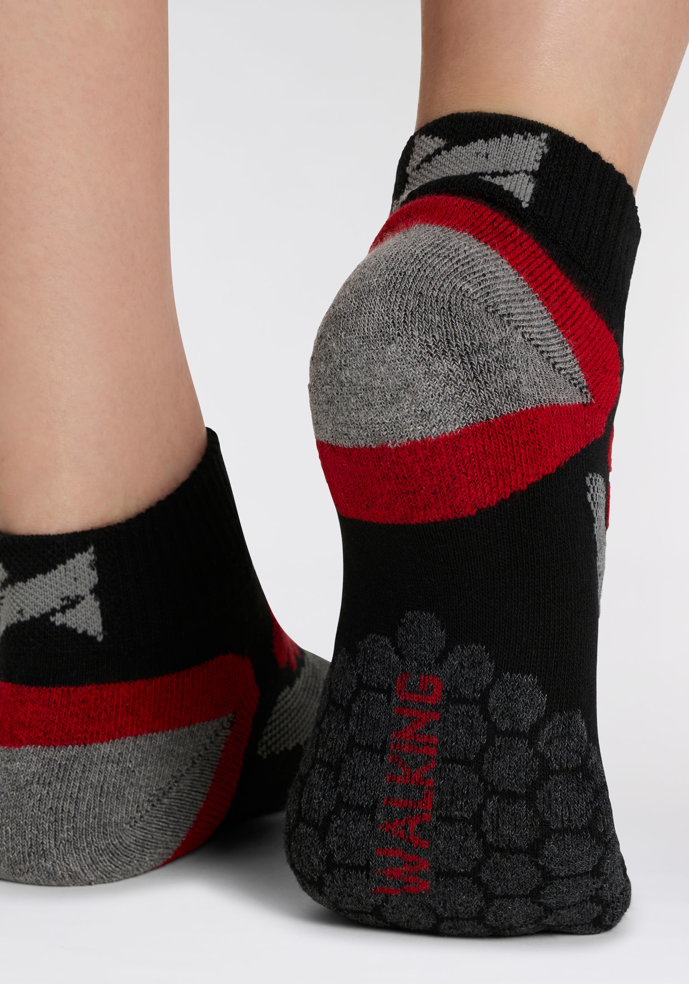 XTREME sockswear Laufsocken, (2 Paar), Unisex Sport- und Funktionssocken mit Rippstruktur
