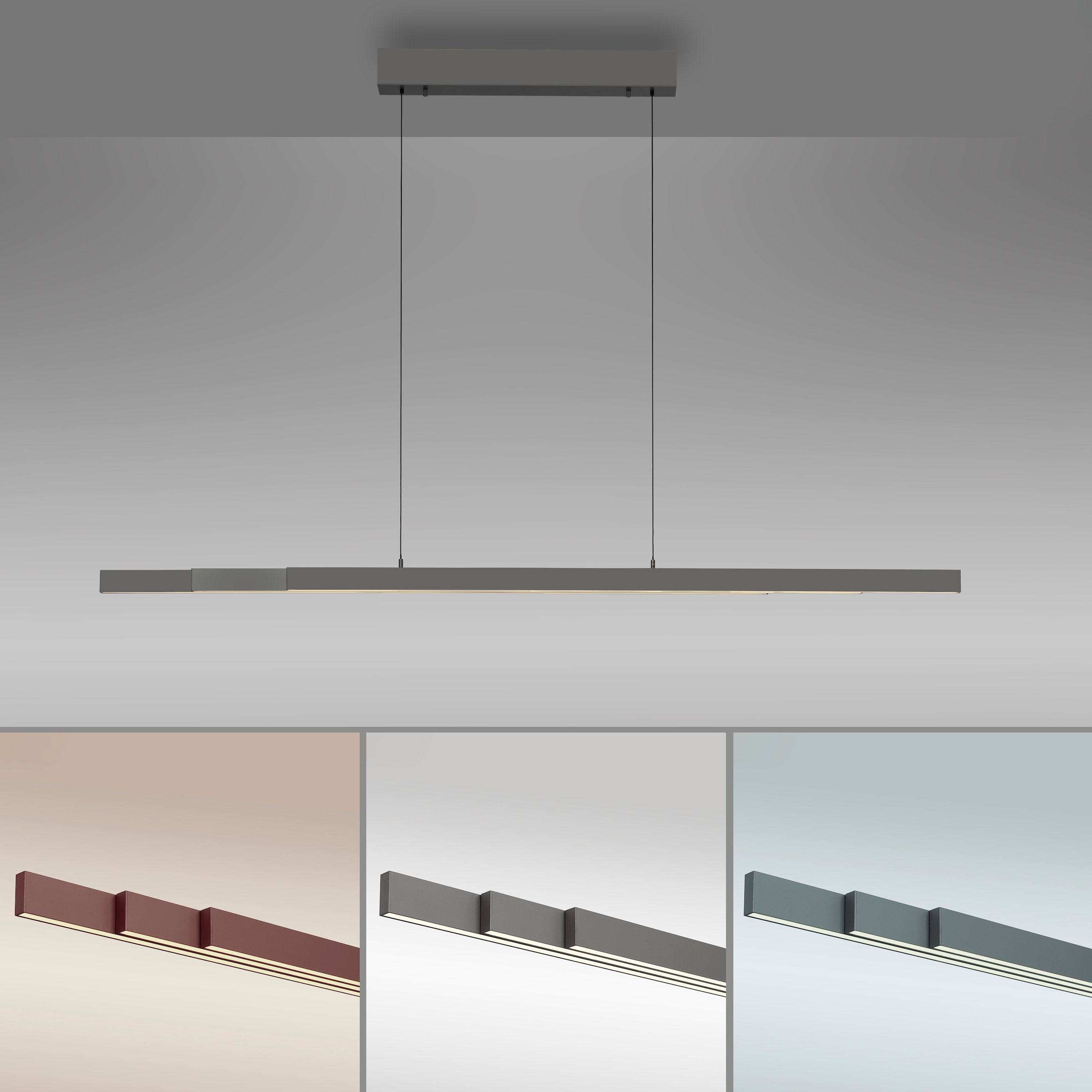 Paul Neuhaus LED Pendelleuchte »ADRIANA Comfort Lift« LED-Board 1 Stk. warmweiß - kaltweiß Touchdimmer, CCT 2700-5000K, Comfort-Lift, Memory, Verstellbar