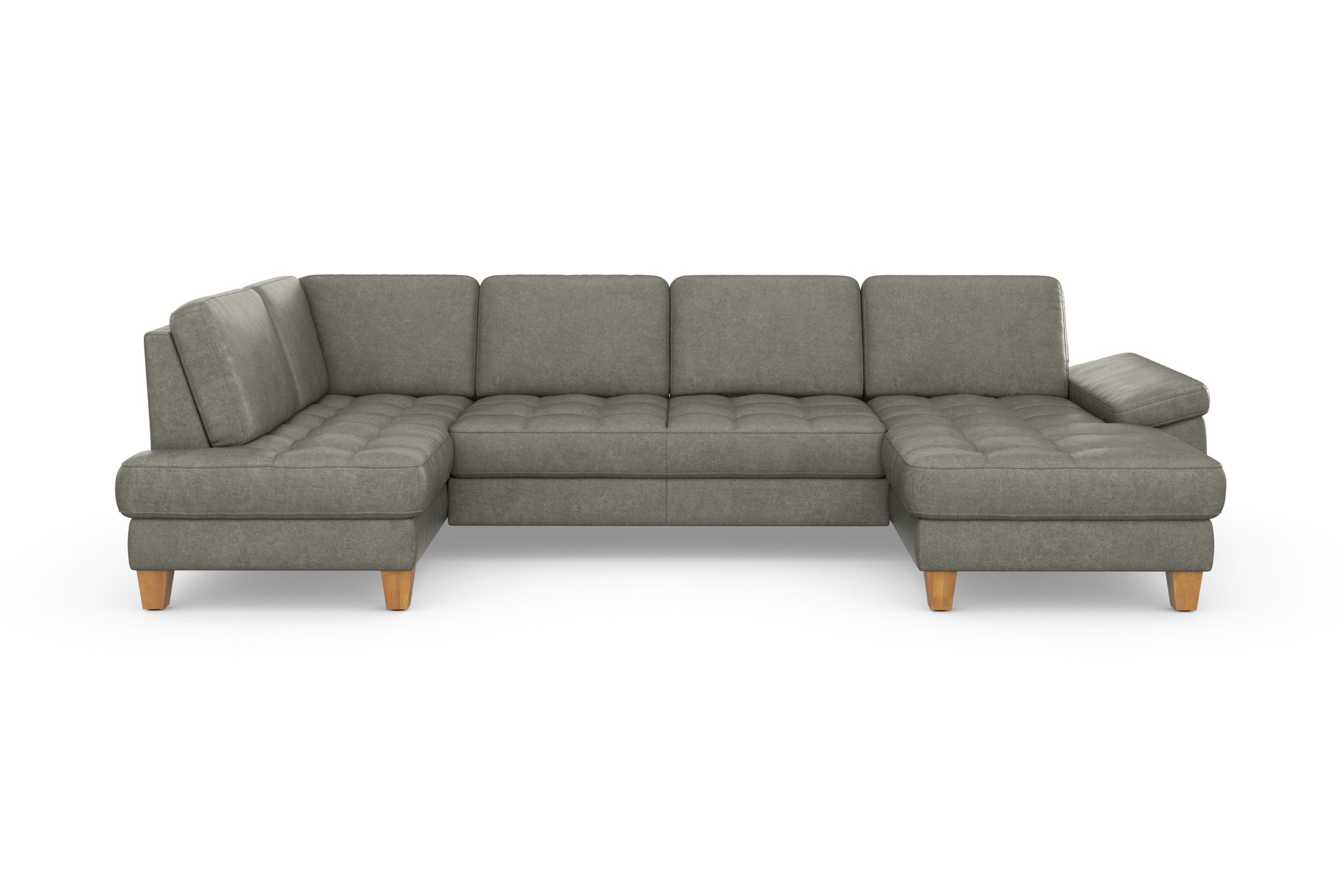 sit&more Wohnlandschaft »Westham U-Form«, wahlweise mit Bettfunktion, Bettkasten, Sitztiefenverstellung