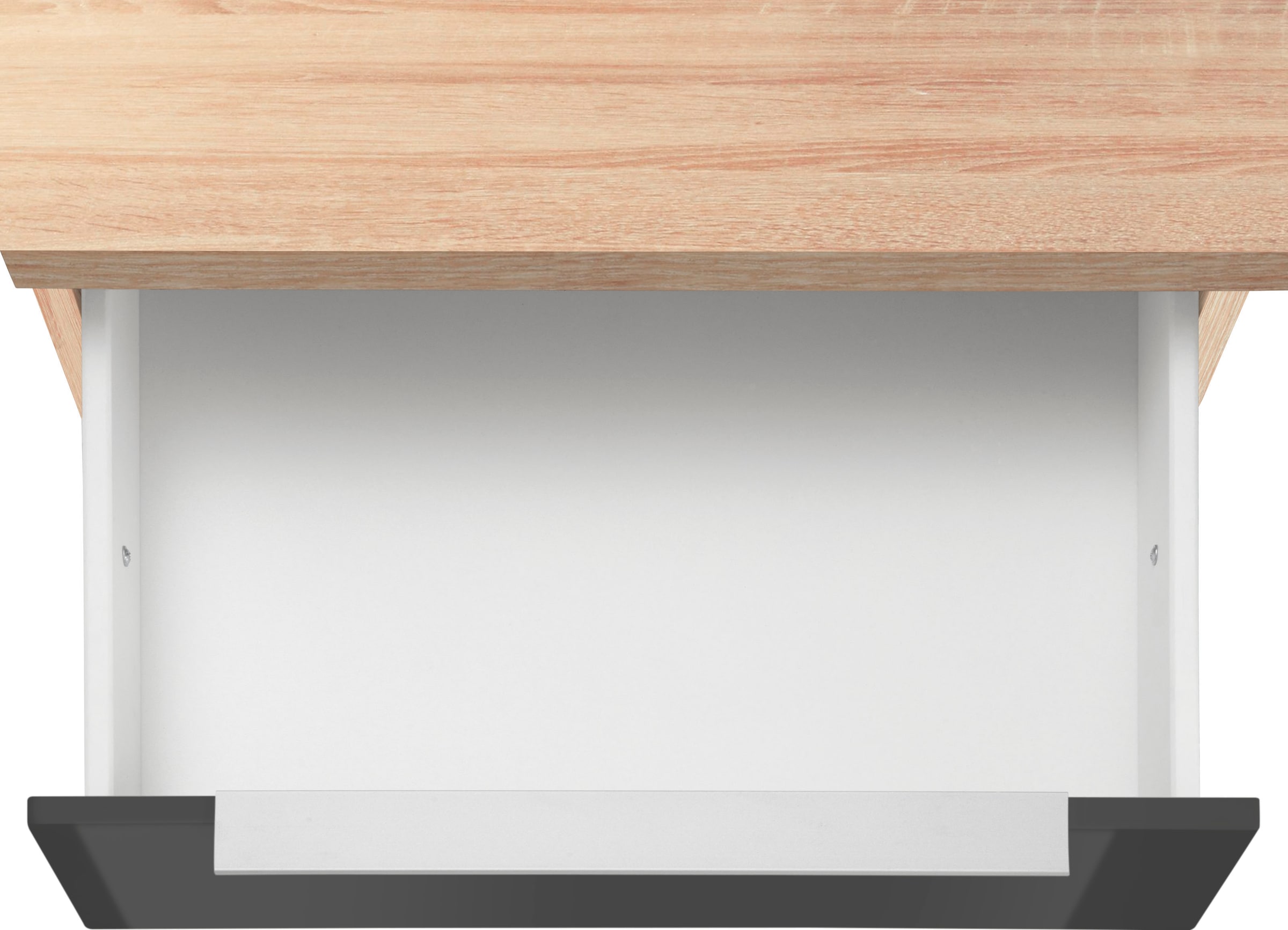 KOCHSTATION Winkelküche »KS-Brindisi«, Stellbreite 220/220 cm, wahlweise mit E-Geräten, mit MDF-Fronten