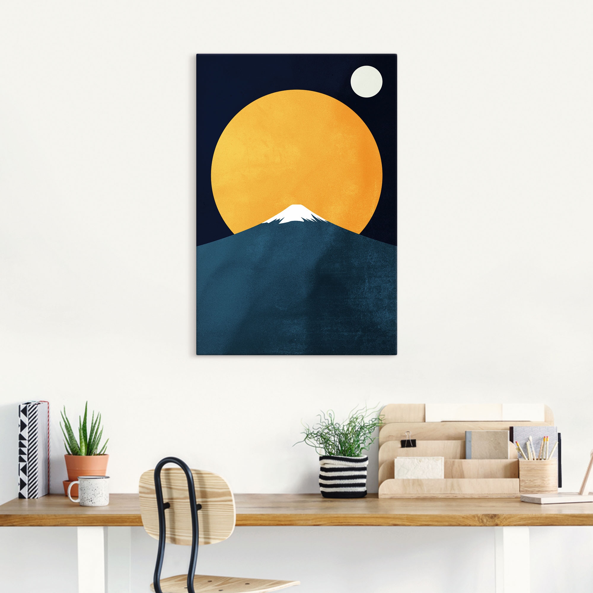 Artland Leinwandbild »Himalaya bei Nacht«, Berge & Alpenbilder, (1 St.), au günstig online kaufen