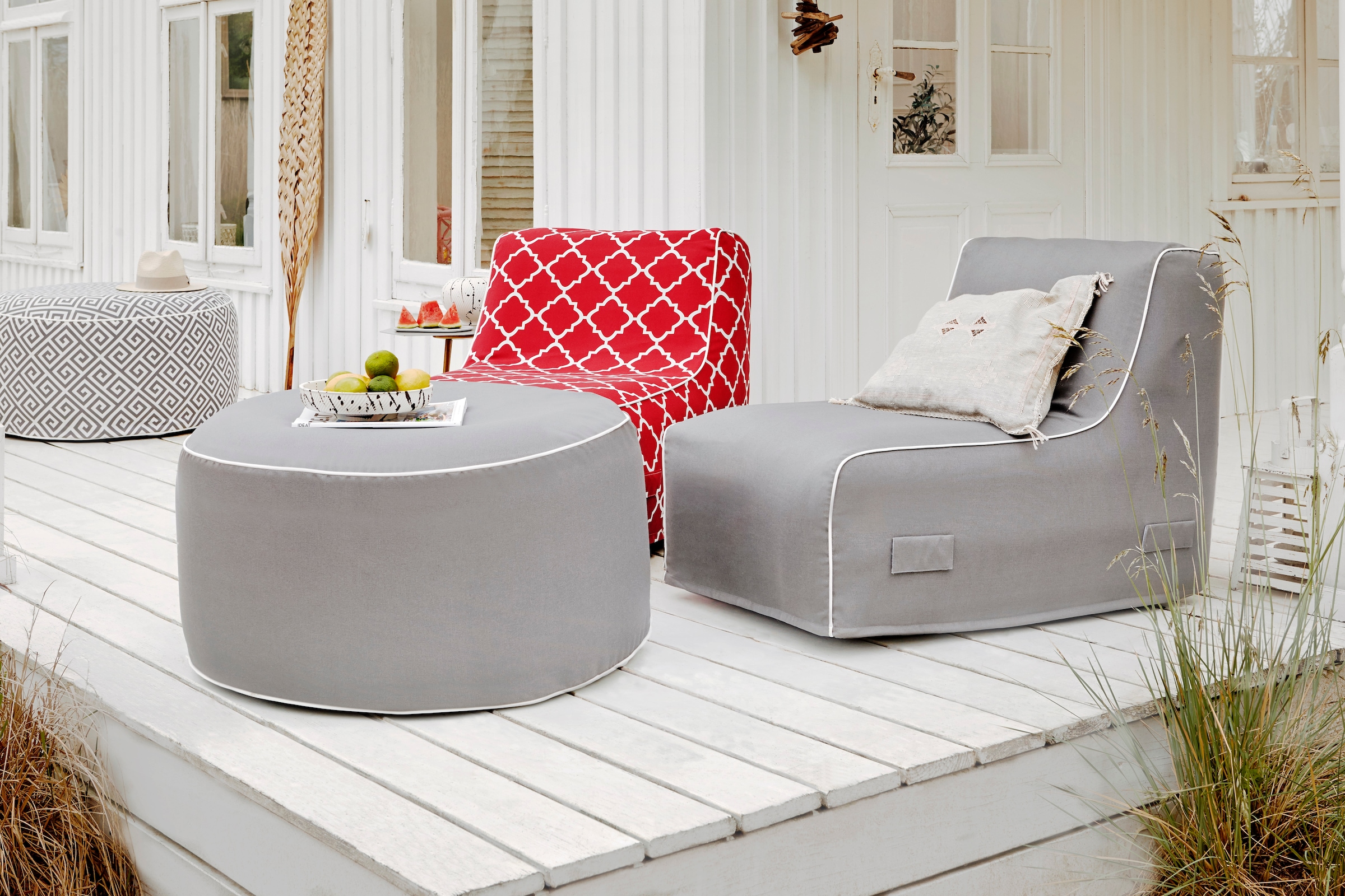 Jahnke Loungesessel »AIR LOUNGE«, (1 St.), aufblasbar, Indoor & Outdoor, 60 cm Sitztiefe