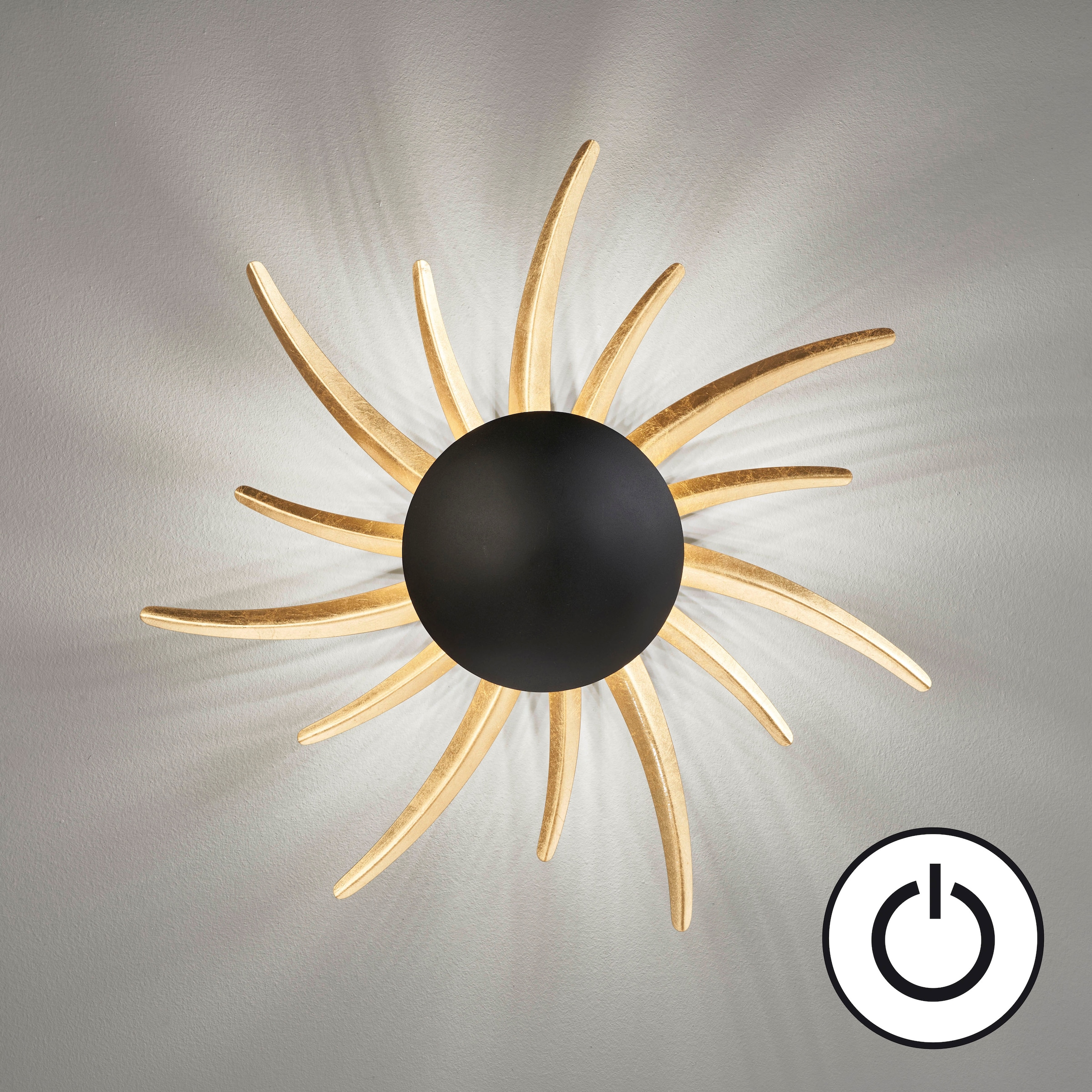 FISCHER & HONSEL Wandleuchte »Sol«, 1 flammig, Leuchtmittel LED-Modul | LED fest integriert, langlebige LED