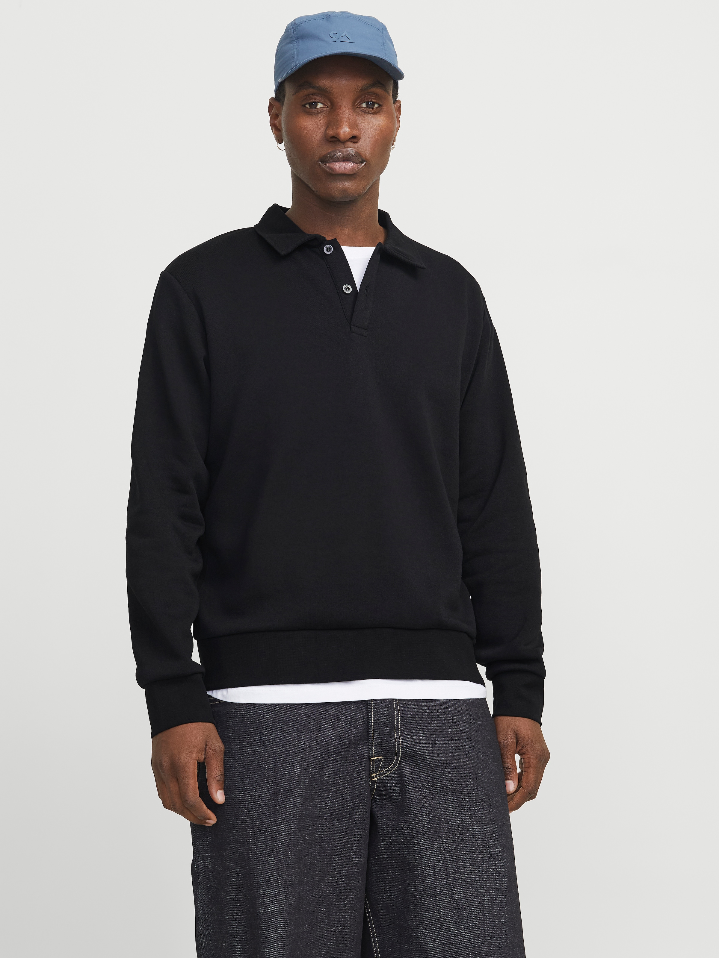 Jack & Jones Sweatshirt »JJEBRADLEY SWEAT POLO NOOS«
