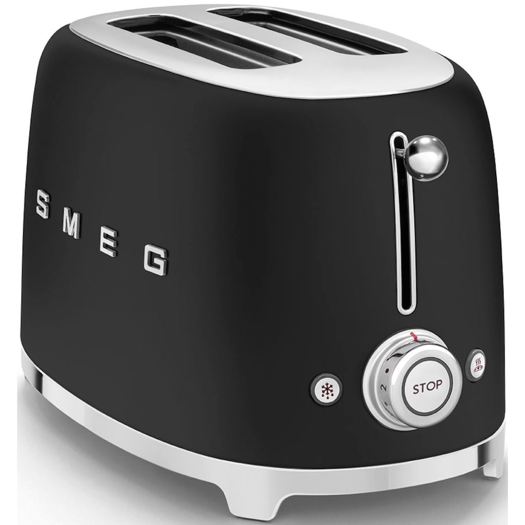 Smeg Toaster »TSF01BLMEU«, 2 kurze Schlitze, 950 W