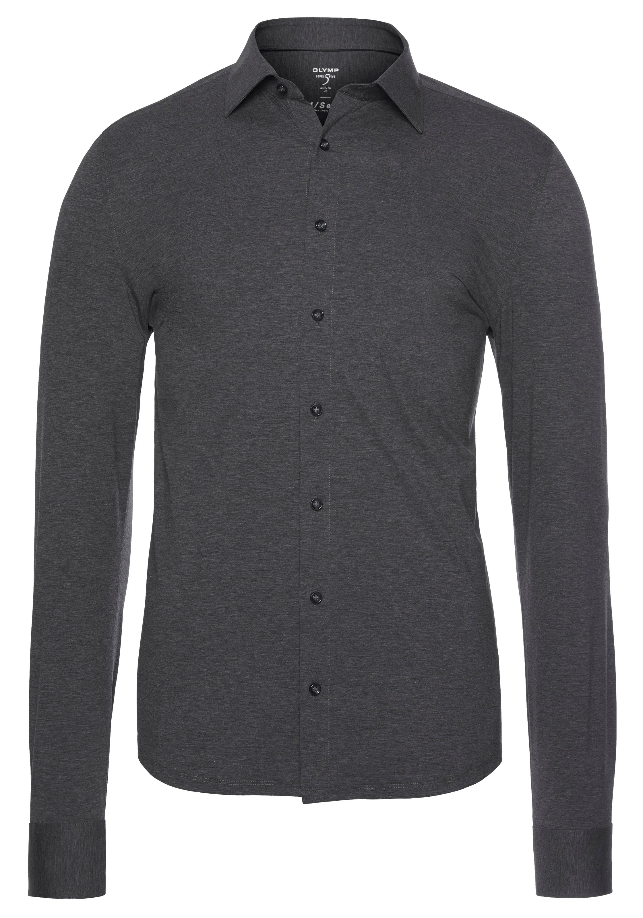 OLYMP Businesshemd »Level Five body fit Jerseyshirt«, in Jersey Qualität
