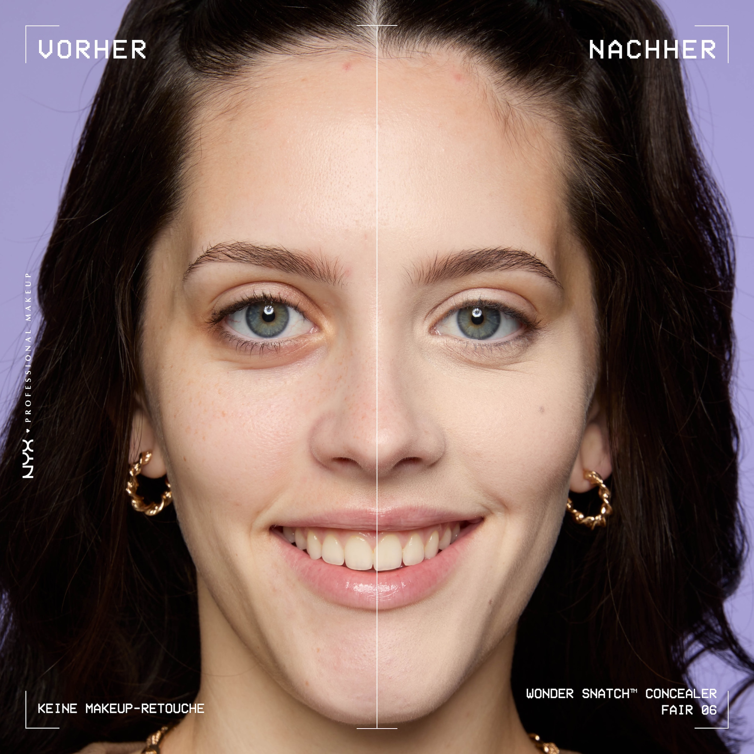 NYX Concealer »NYX Professional Makeup Wonder Snatch Concealer« kaschiert Augenringe und Unreinheiten, deckt bis zu 24 Stunden