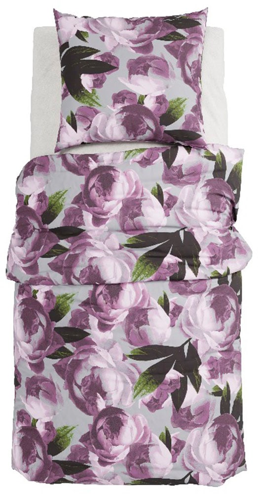 Grund Bettwäsche »Peonia Bettwäsche« 2 tlg. tlg. Aus 100% Baumwollsatin gefertigt
