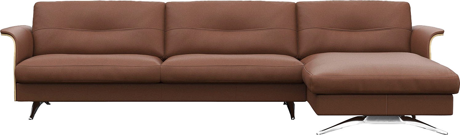 FLEXLUX Ecksofa »Glow Designsofa, bequem und komfortabel durch hochwertigen günstig online kaufen
