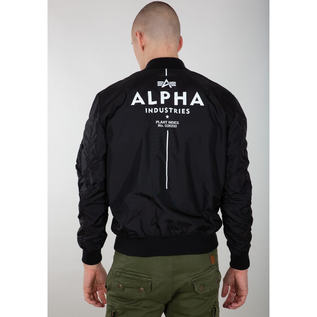 Alpha Industries Bomberjacke »Alpha Industries Men - Flight Jackets MA-1 TT Glow In The Dark«