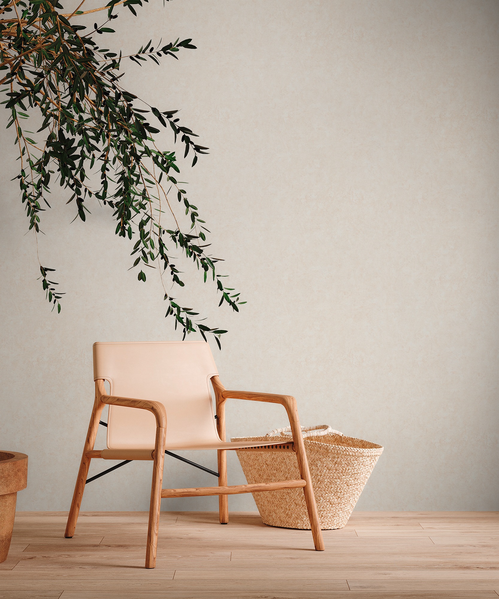 living walls Vliestapete »Metropolitan Stories. Travel Styles. Tapete Putzoptik«, matt-gemustert-neutral, Struktur-Tapete Putzoptik Tapeten Wohnzimmer Schlafzimmer Küche Design