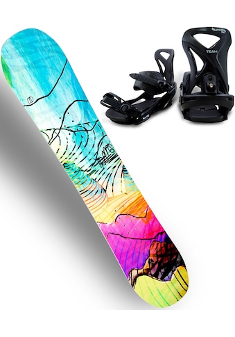 Snowboard »TRANS LTD WOMAN Multicolor 21/22«, (Set)
