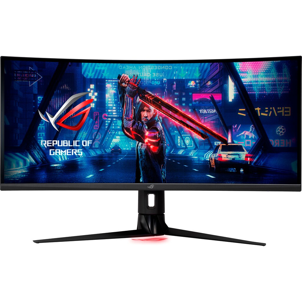 Asus Curved-Gaming-Monitor »XG349C«, 86,7 cm/34,1 Zoll, 3440 x 1440 px, UWQHD, 1 ms Reaktionszeit, 180 Hz