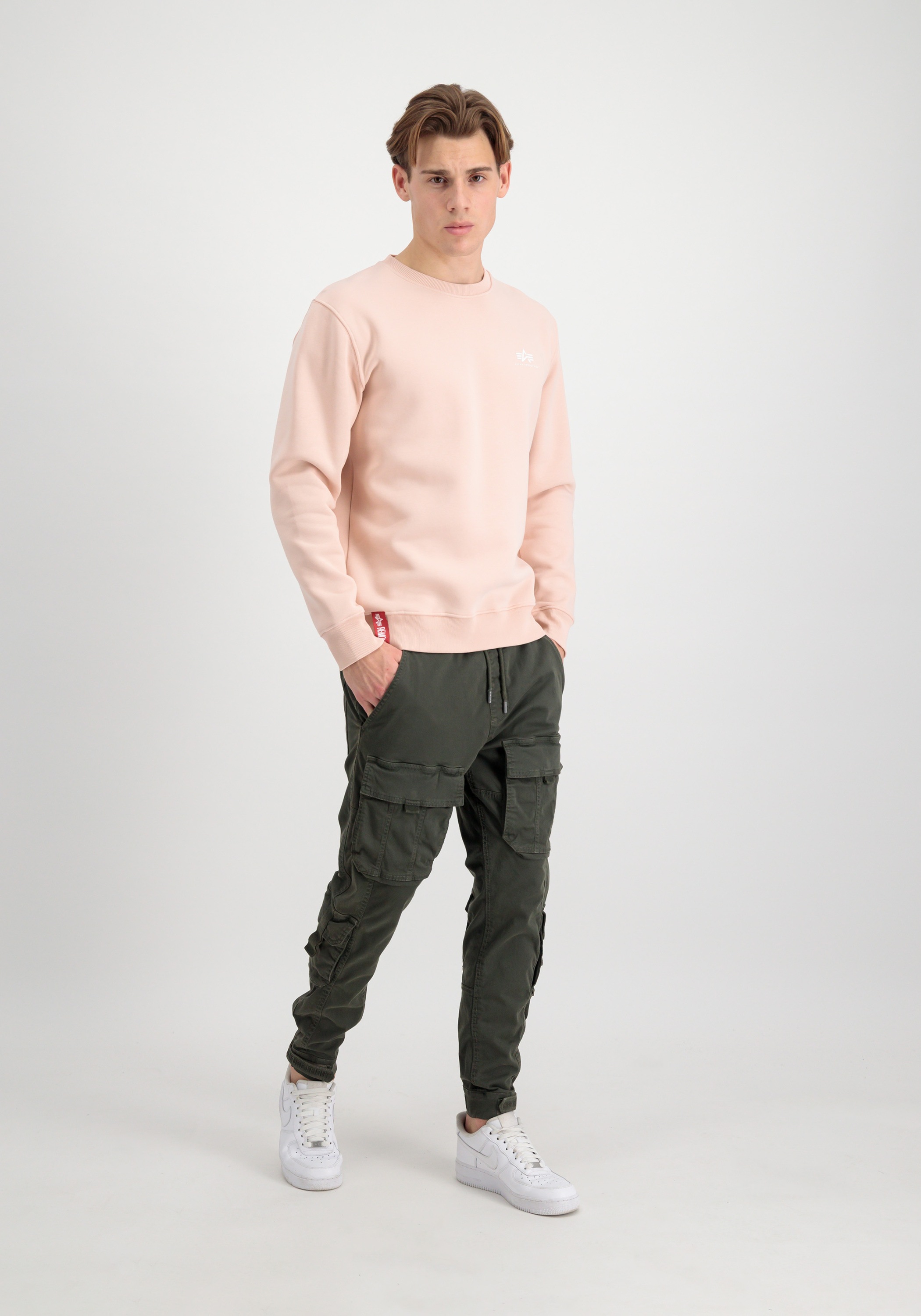 Alpha Industries Sweater »Alpha Industries Men - Sweatshirts Basic Sweater Small Logo«
