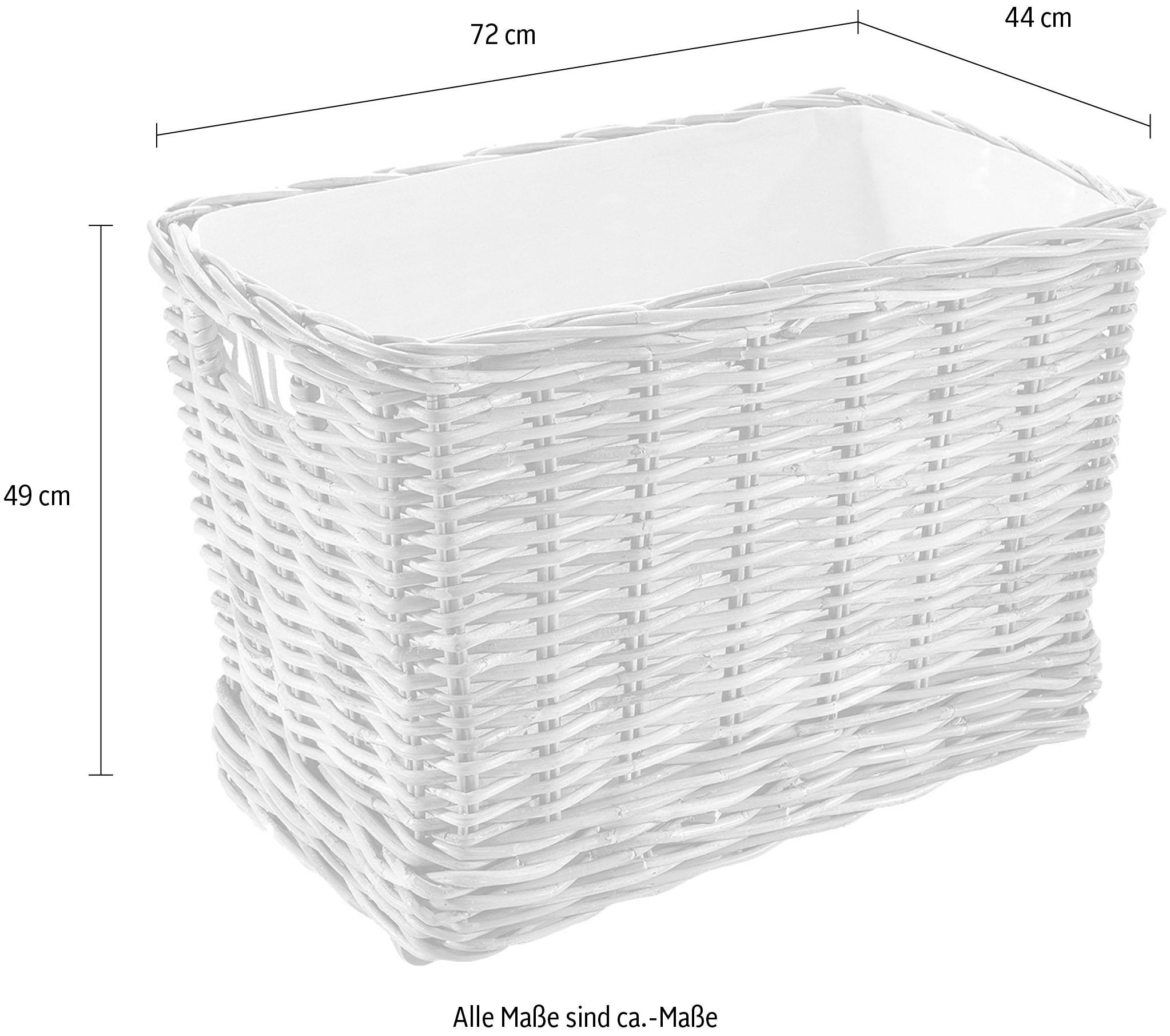 locker Kaminholzkorb, 72/44/49 cm auf Rechnung bestellen