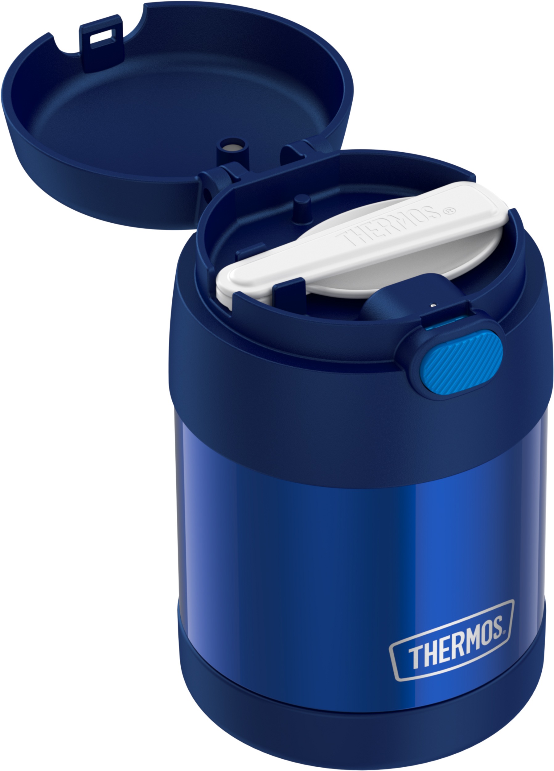 THERMOS Thermobehälter »FUNTAINER FOOD JAR, Thermobehälter für Essen, spülmaschinenfest« 1 Stk. tlg. 0,3l, 5h heiß & 7h kalt, dicht & auslaufsicher, mit klappbarem Löffel