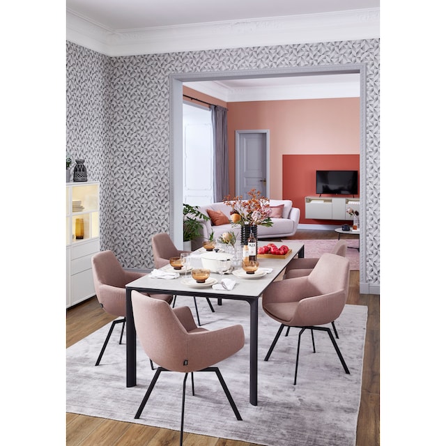 SCHÖNER WOHNEN-Kollektion Teppich »Velvet«, rechteckig, Viskose, Wohnzimmer  bequem und schnell bestellen